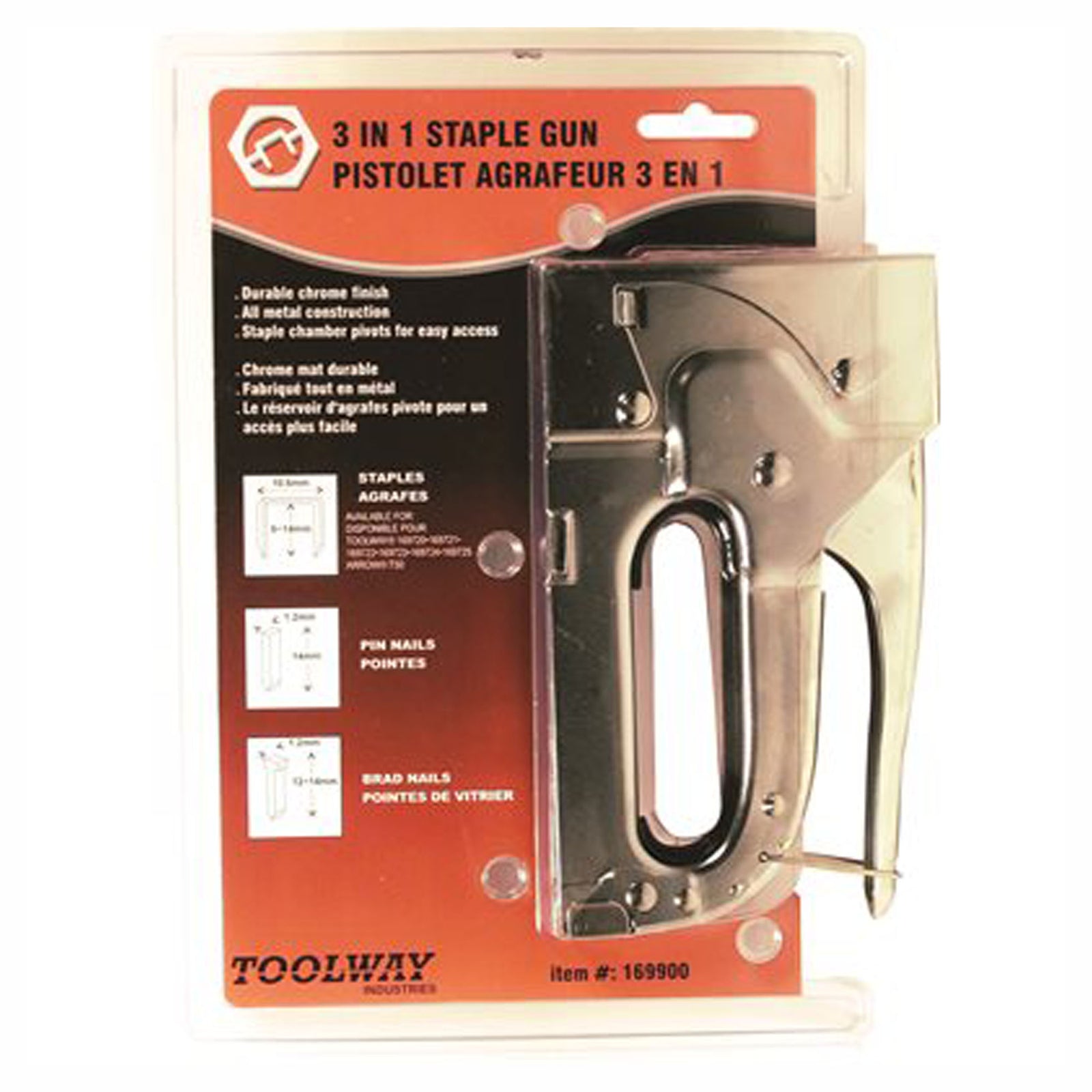 Pistolet à agrafer, 3 en 1, T-50