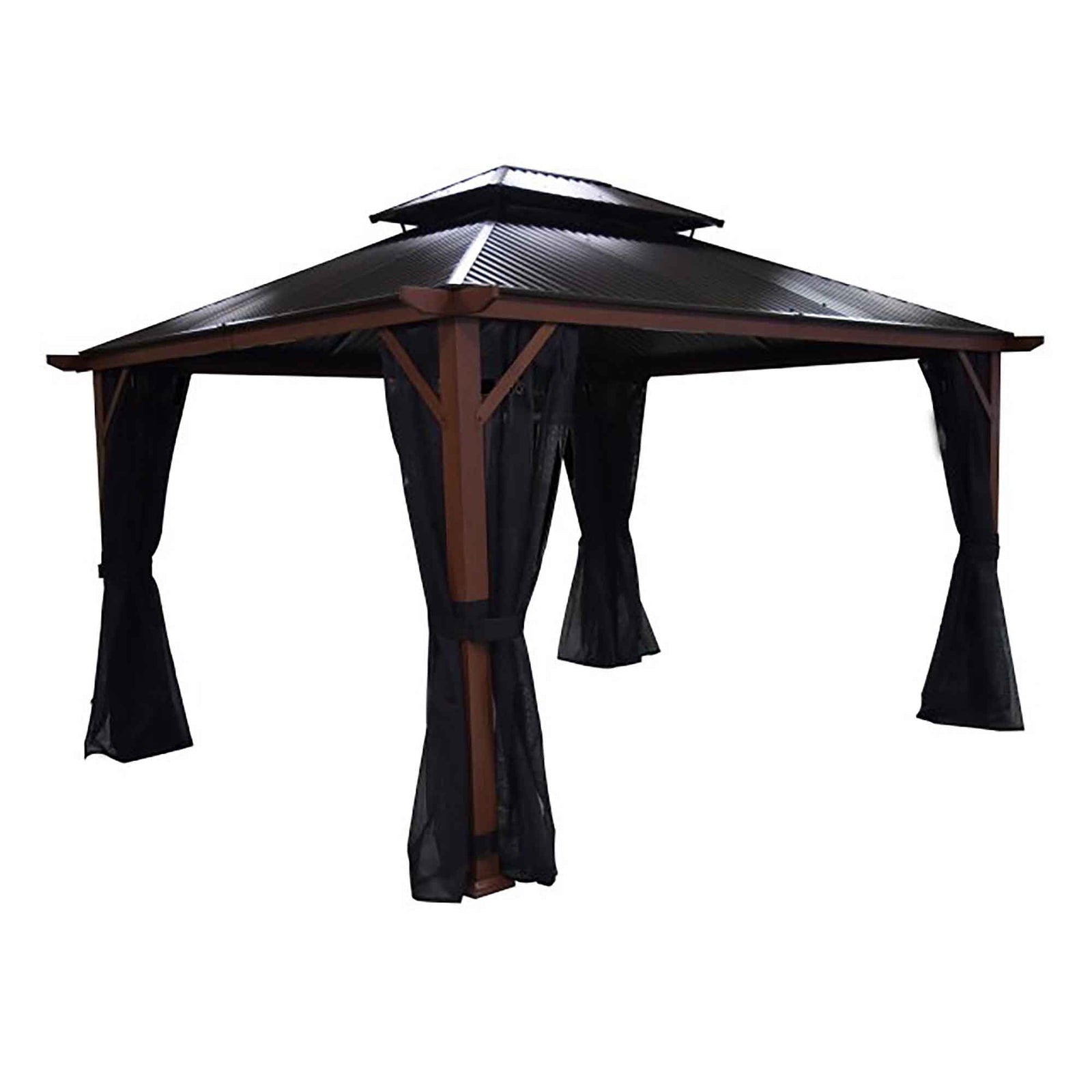 Gazebo CORDOBA avec moustiquaire, 10' x 12'