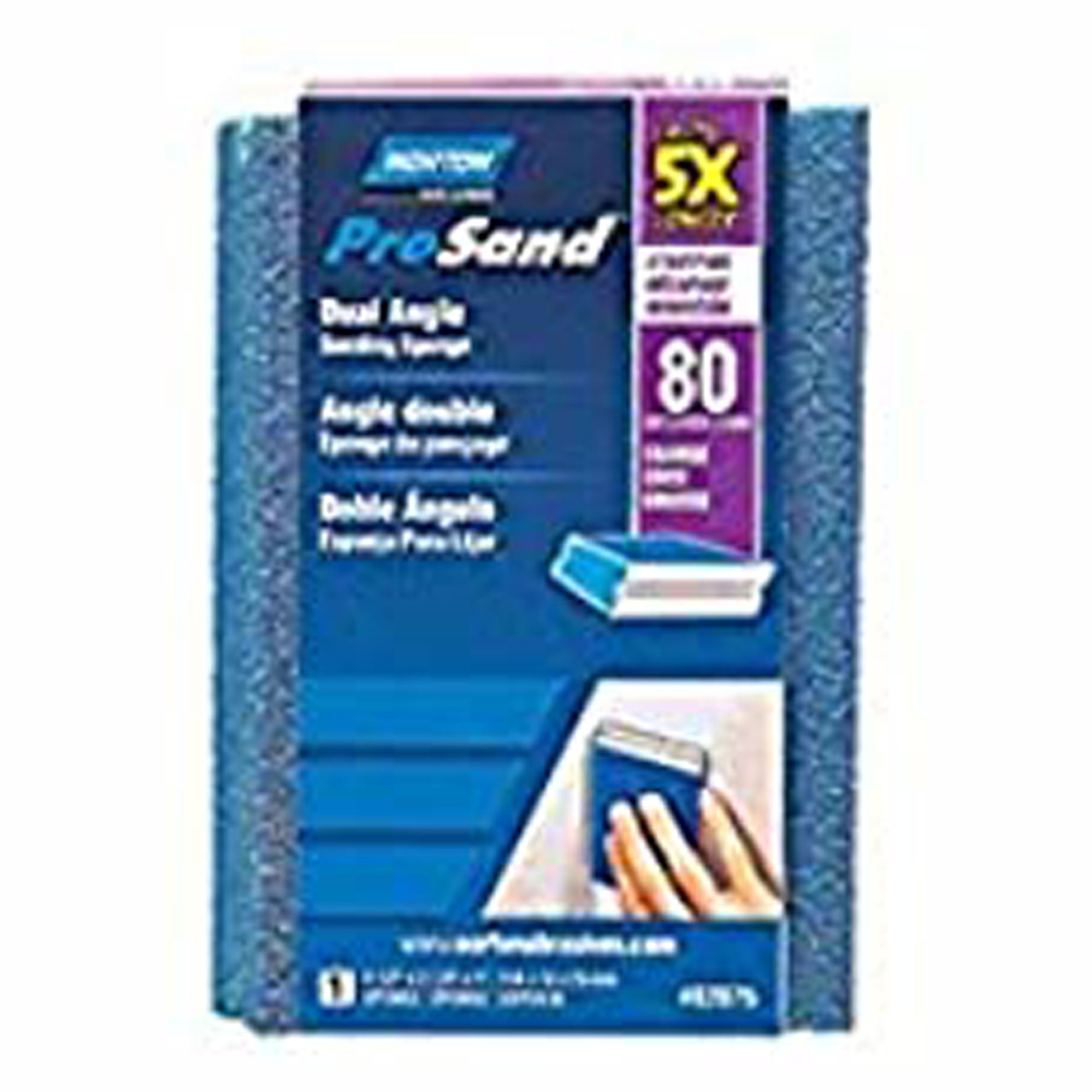 Éponge de ponçage à angle double, 80 gr