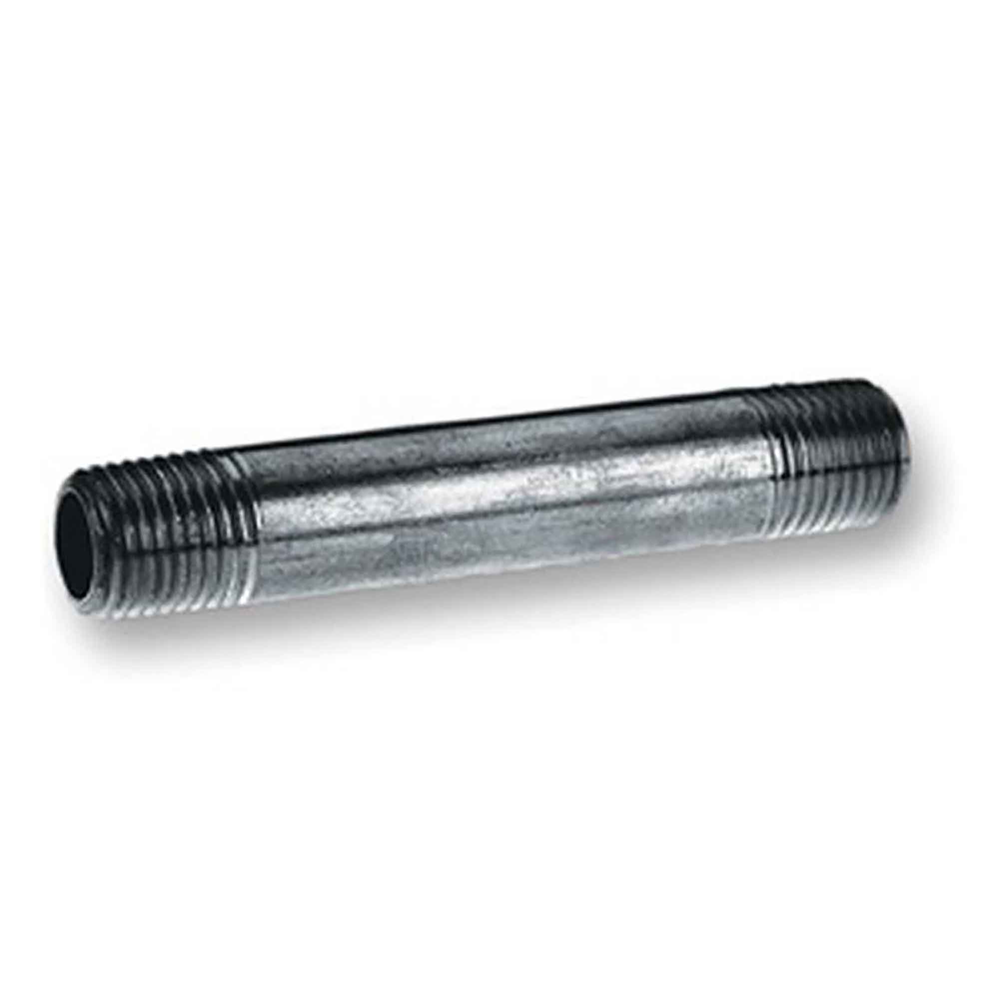 Mamelon en acier galvanisé, 3/4" x 3"