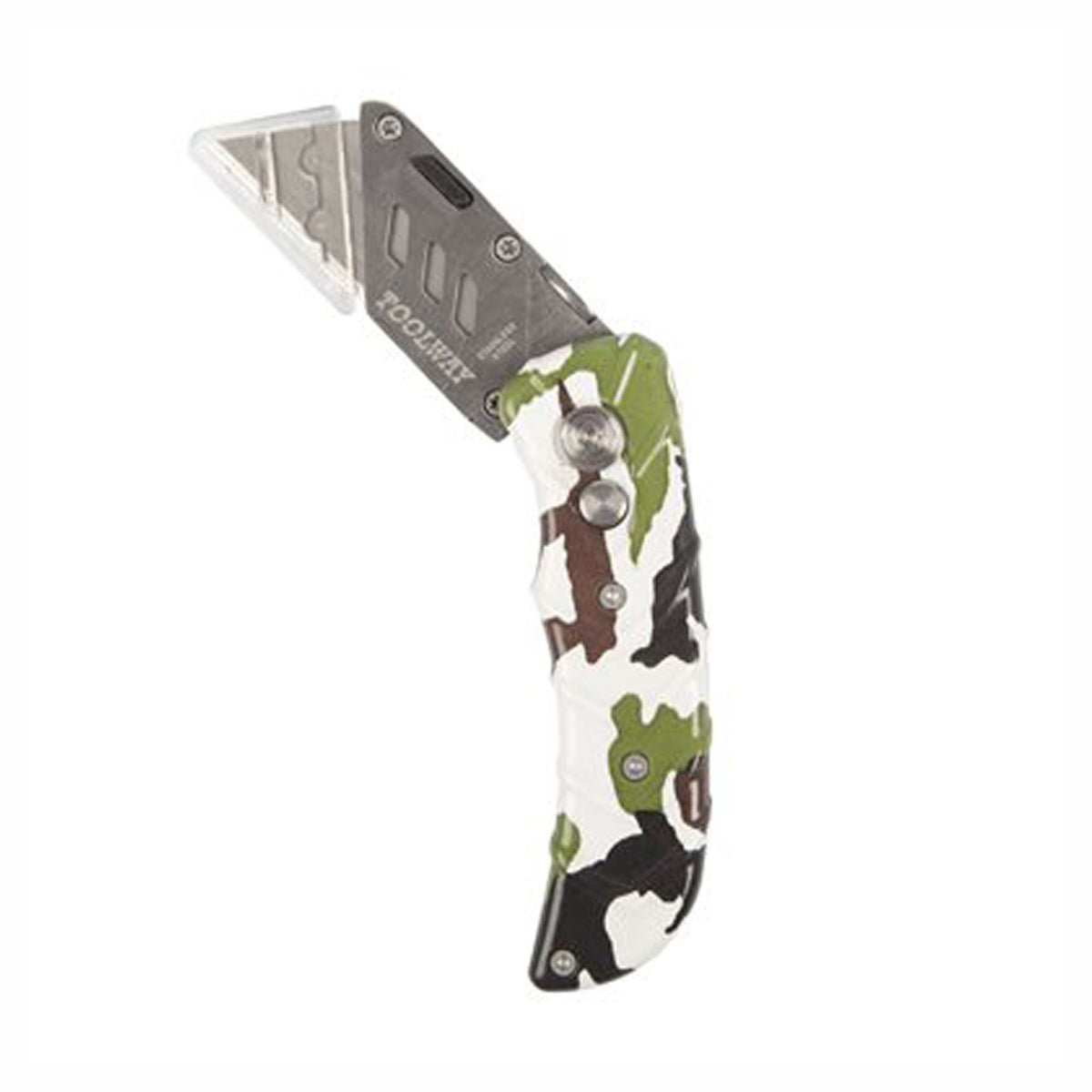 Couteau utilitaire pliable, à verrouillage, camouflage
