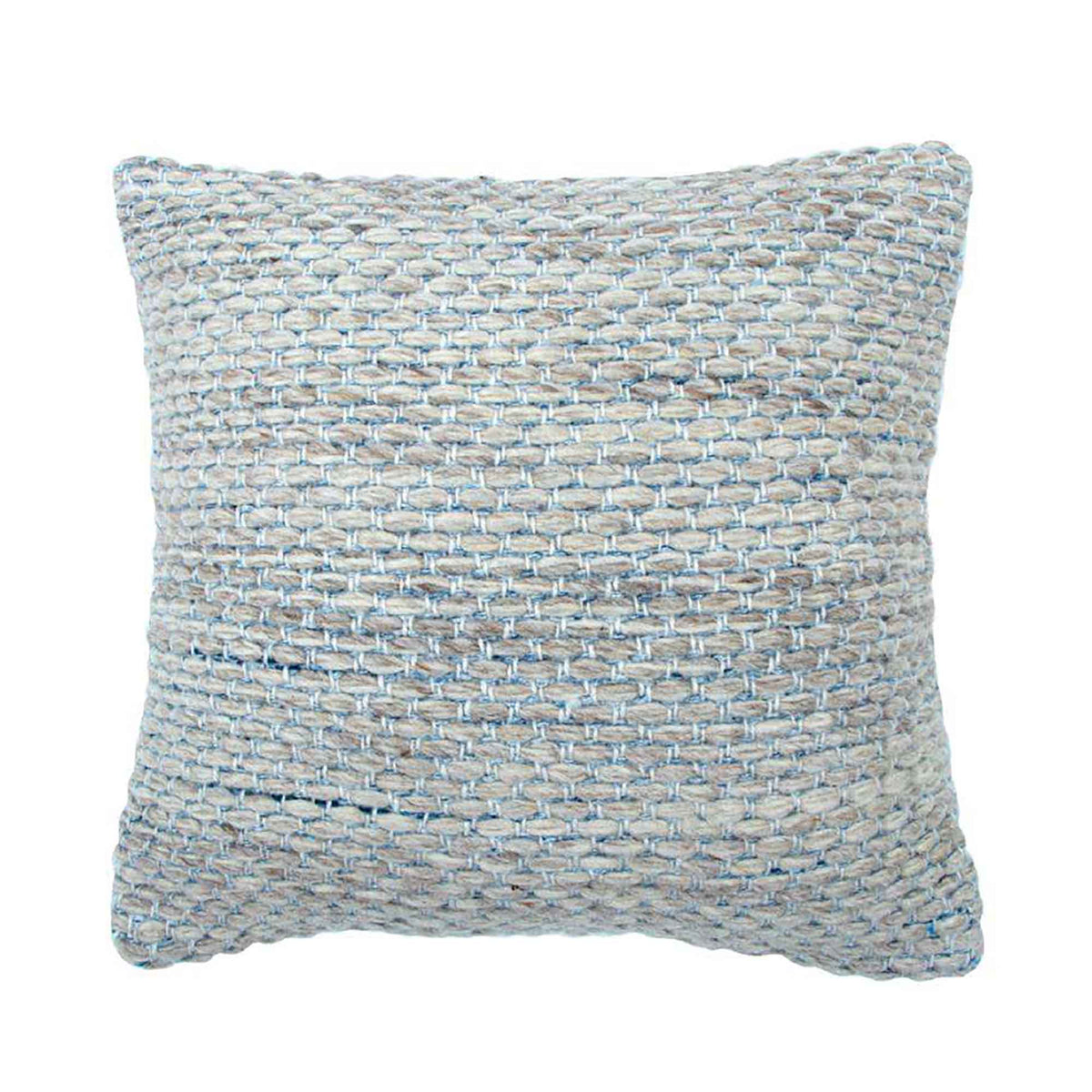 Coussin texturé Ocean, 18&#39;&#39; x 18&#39;&#39; (bleu Natural)