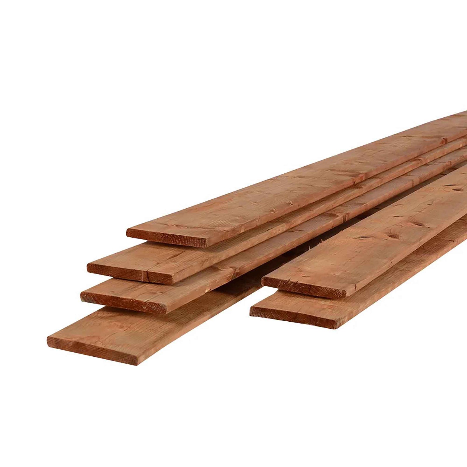 Bois traité brun de Première Qualité, 1" x 6" x 10'
