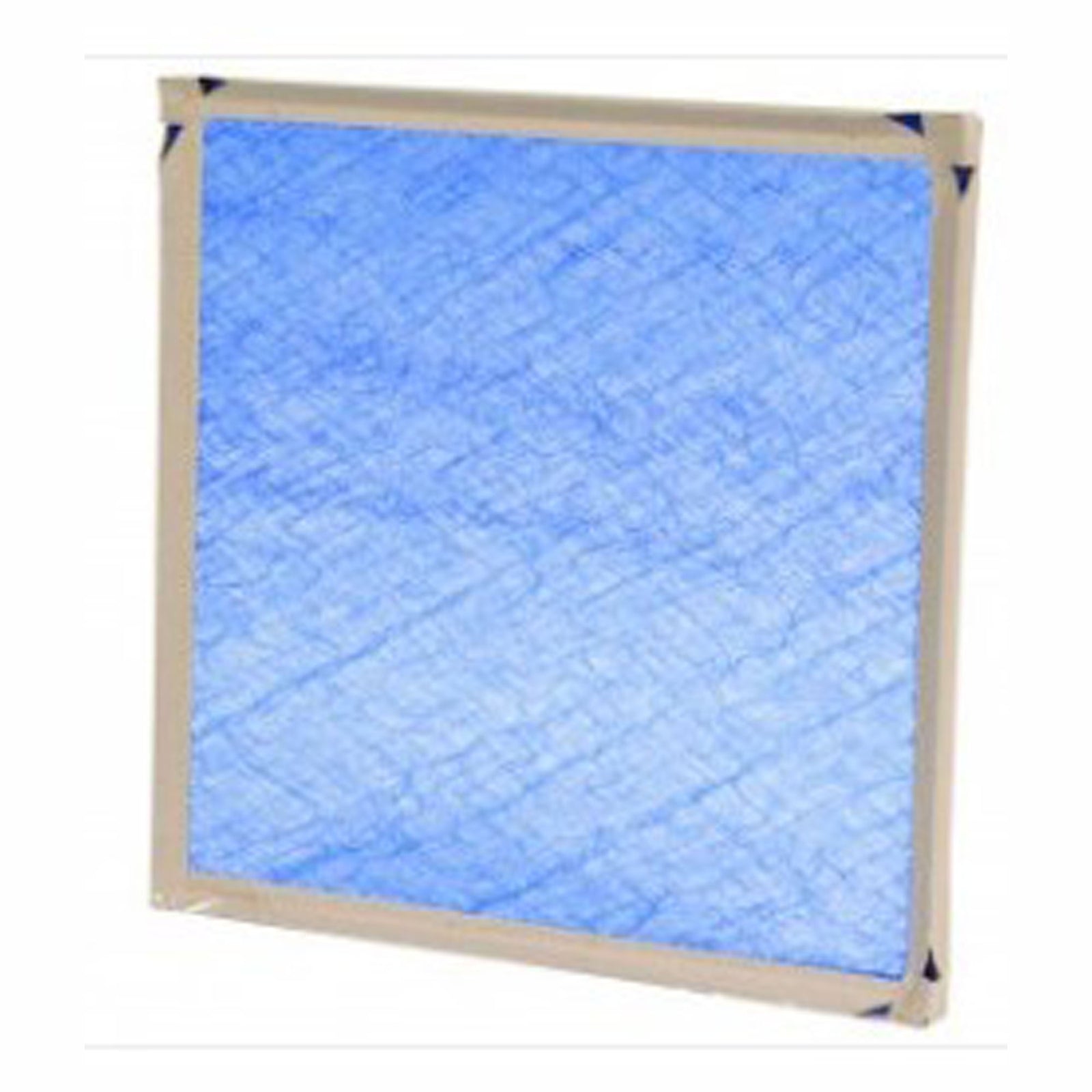 Filtre à air plat, jetable, bleu,  12'' X 24'' X 1" (emballage de 3)