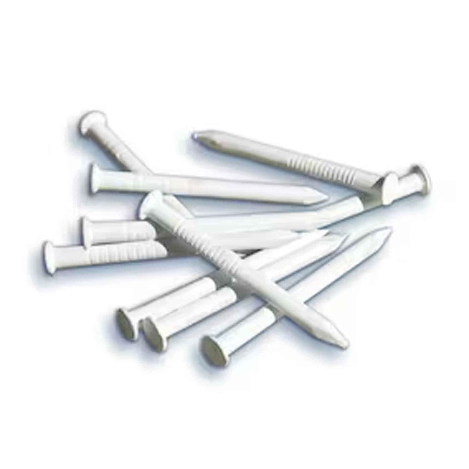 Clou en aluminium, blanc, 1-1/4'', 75 gr