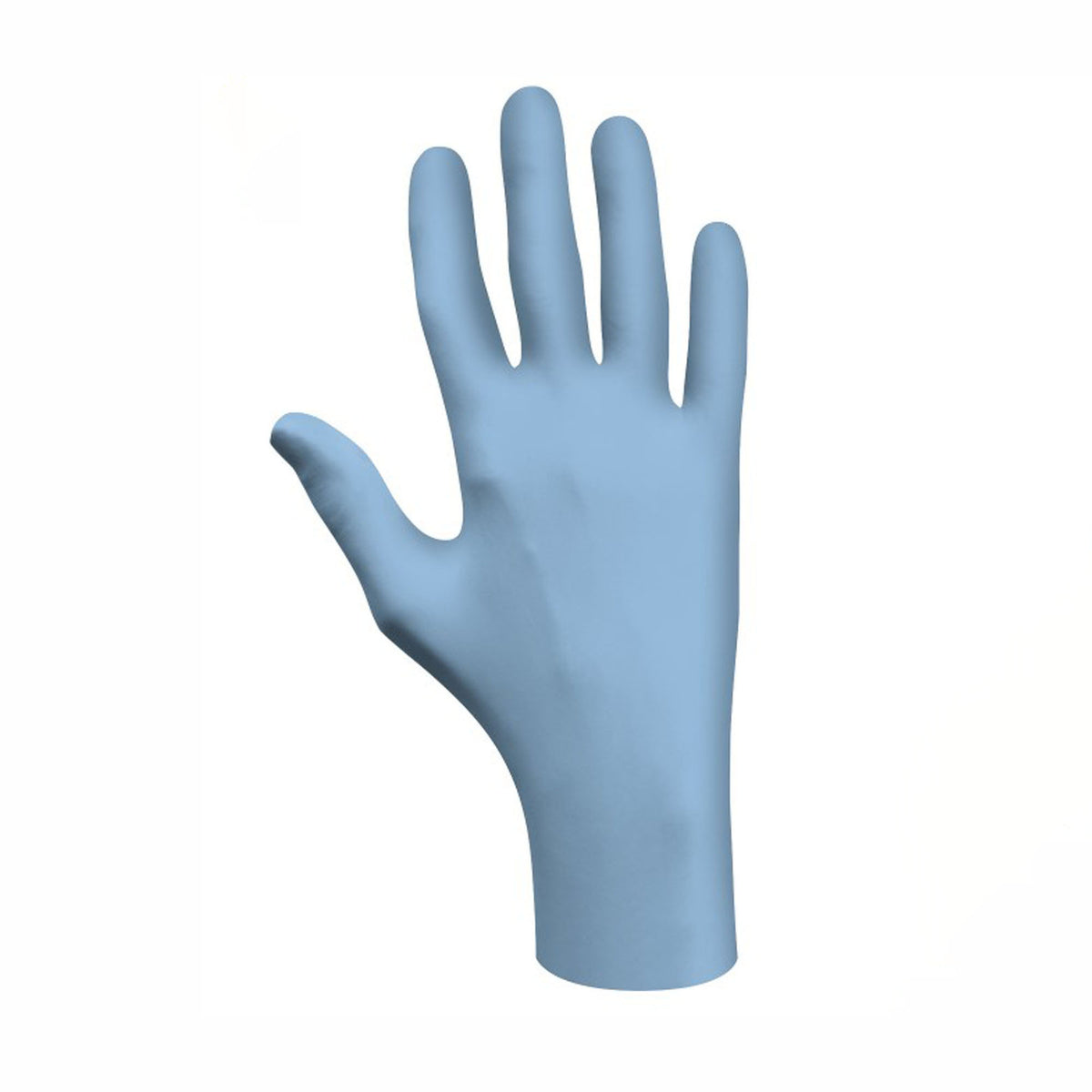 Gant de nitrile biodégradable, bleu, moyen (emballage de 200)