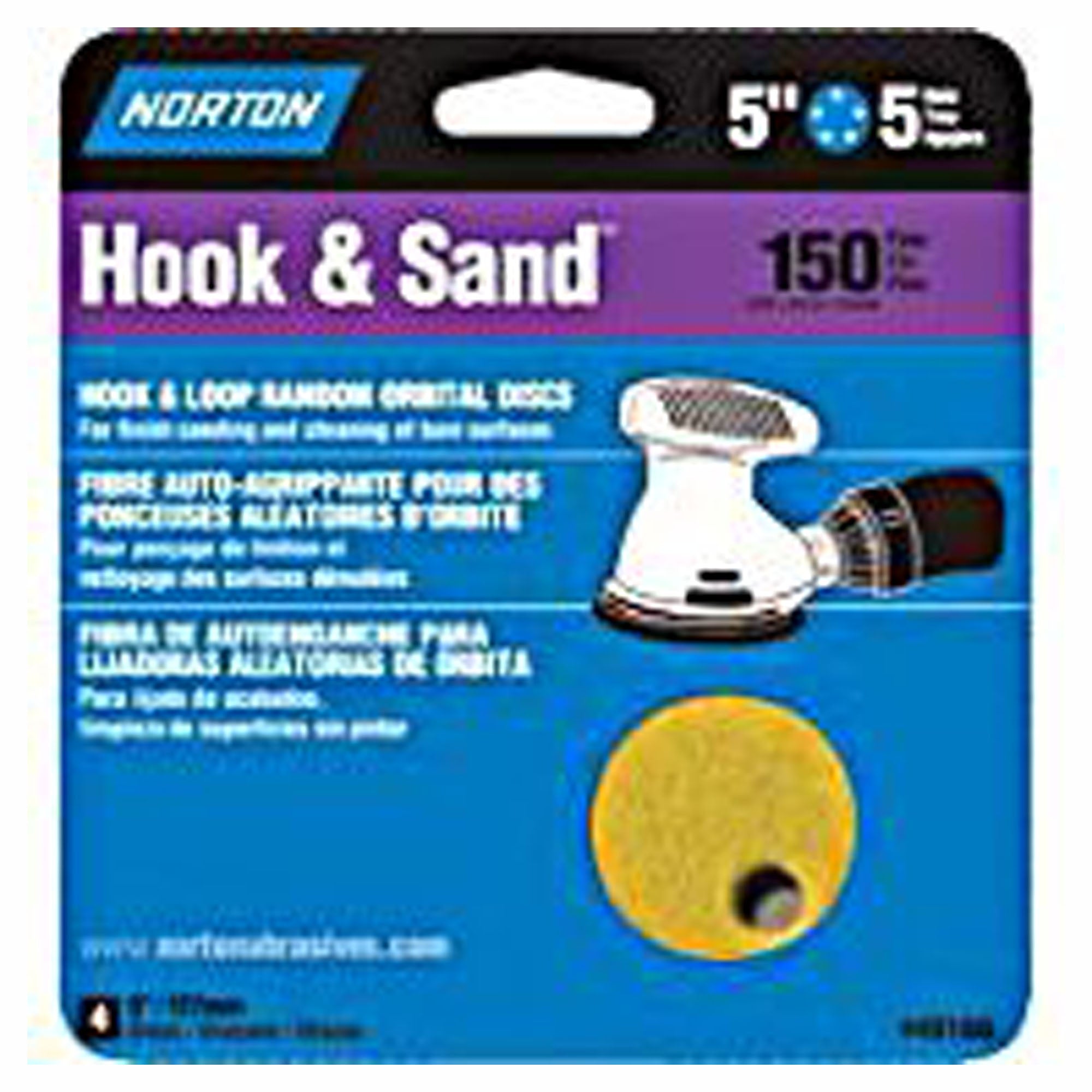 Disque de ponçage multiair cyclonic, H/L, 5'', 220 gr 