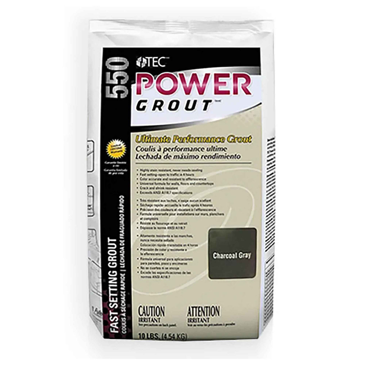 Tec Coulis à performance ultime Power Grout beige foncé #915,10 lb