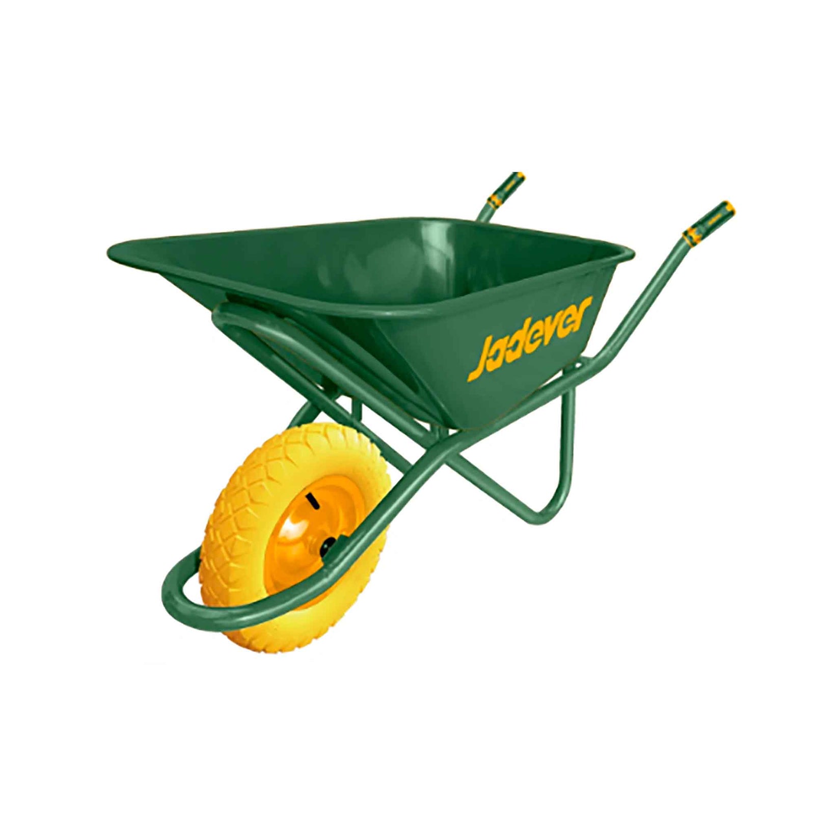 Brouette en acier avec pneu increvable, 6 pi. Cu.