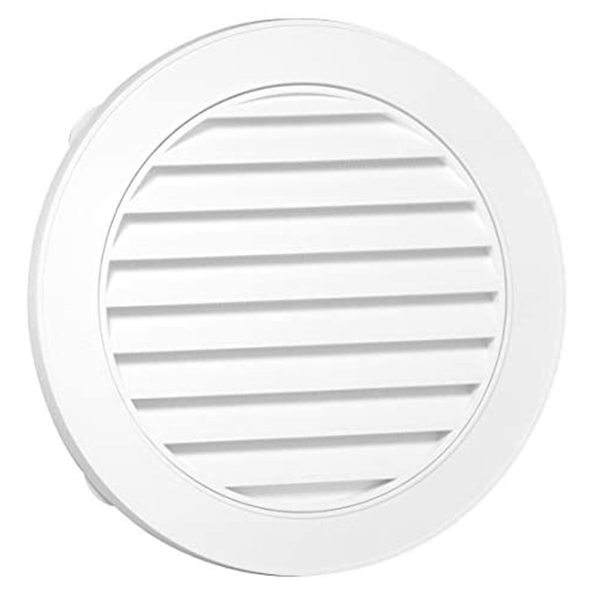 Persienne, ronde, blanc, 22''