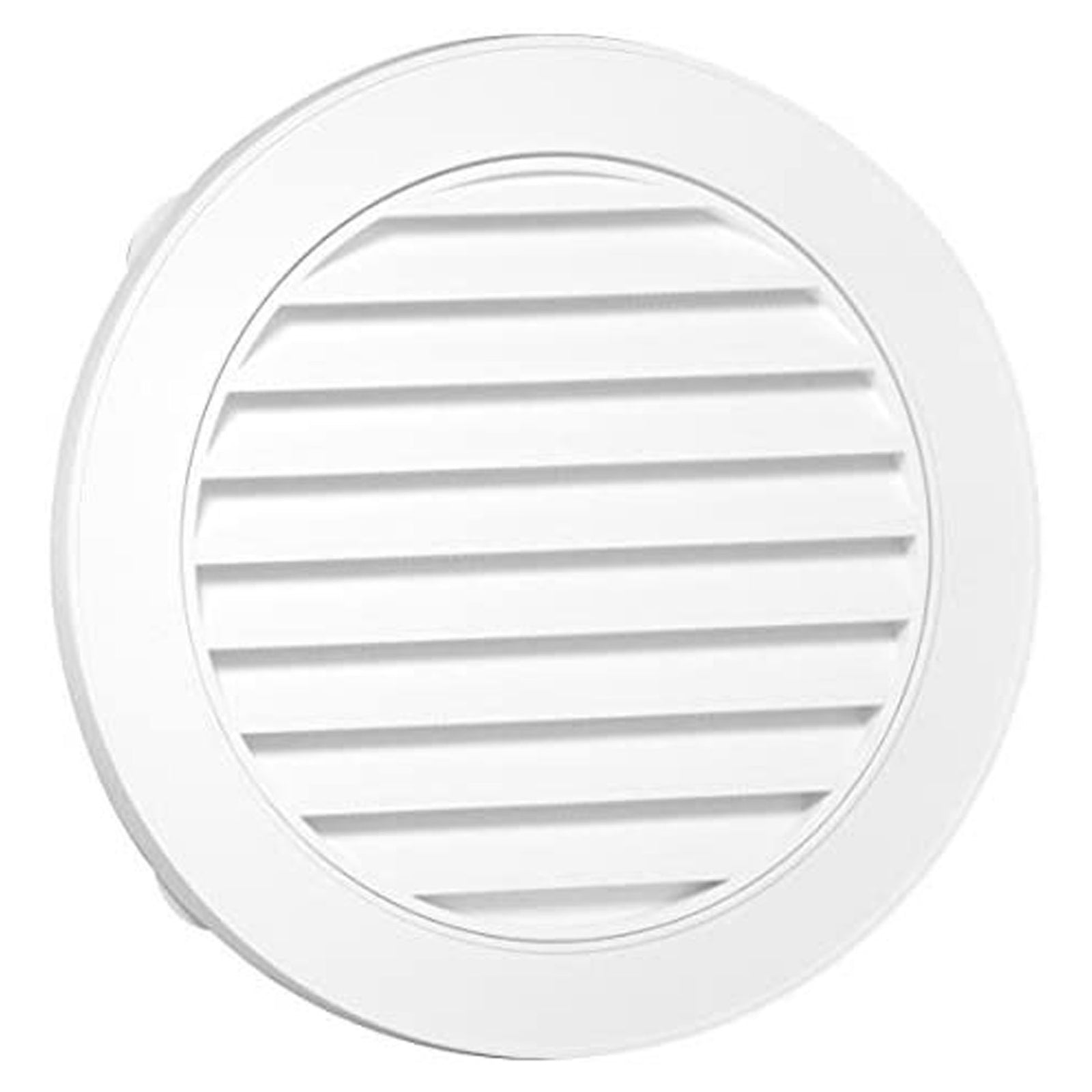 Persienne, ronde, blanc, 22''