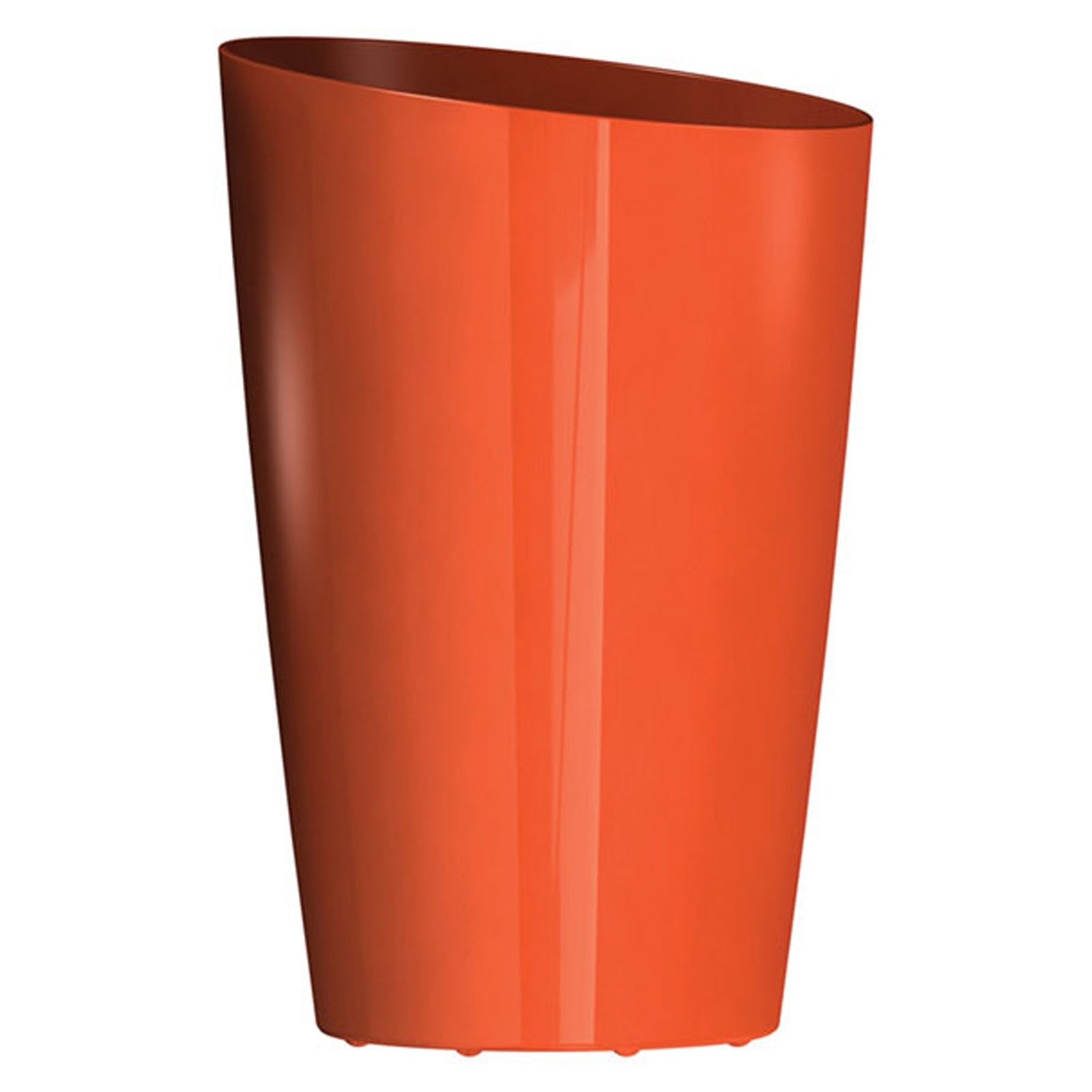 Pot à fleur,rond, Mirage, orange, 13''