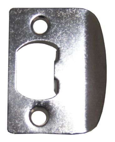 Plaque de gâche, 2-1/4'', chrome