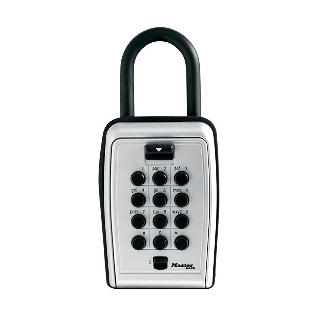 Boîte de rangement de clé avec bouton poussoir et combinaison modifiable, 3-1/8'' de large