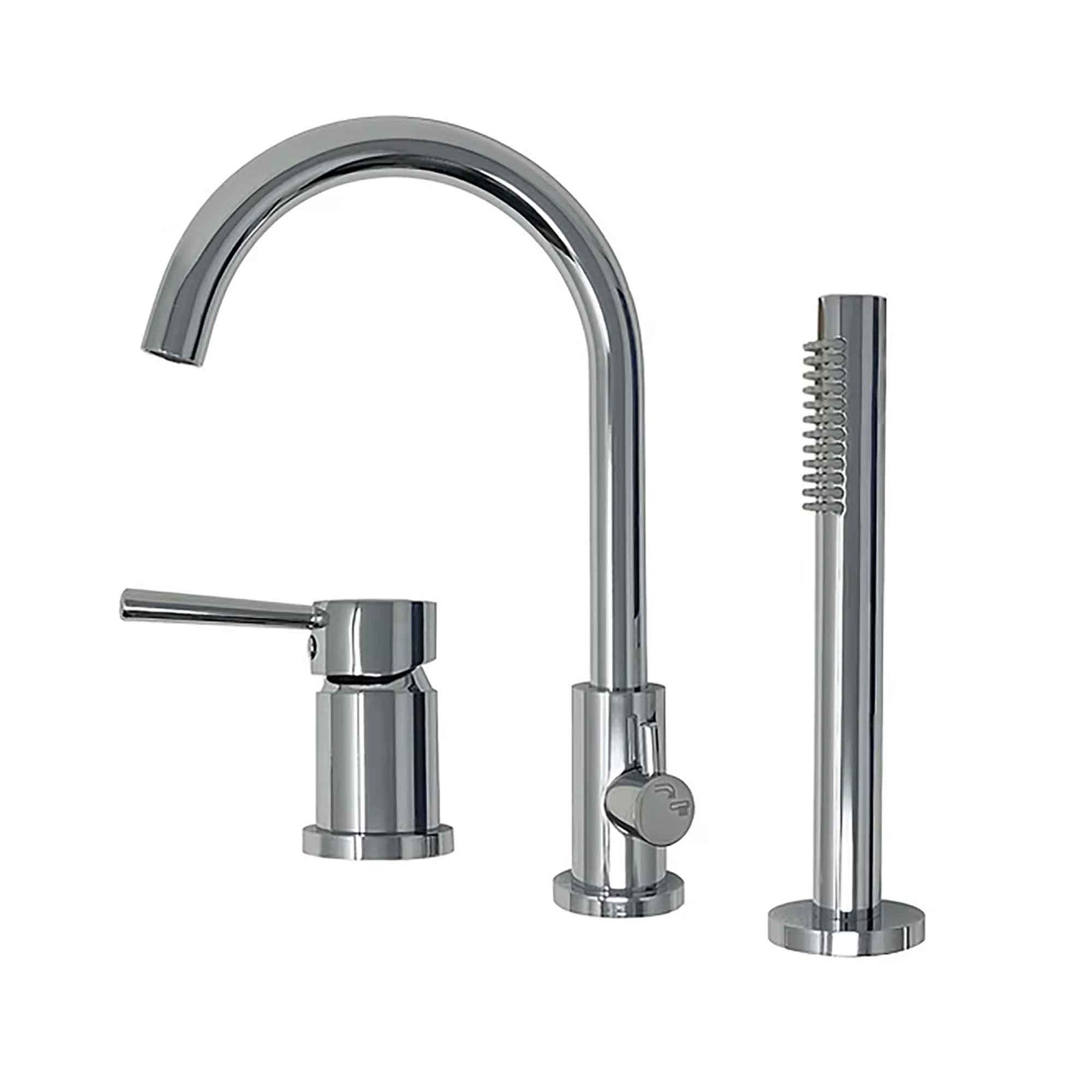 Robinet de baignoire 9-11/16'', chrome poli