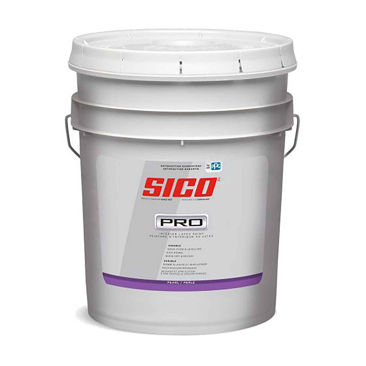 Peinture intérieure Sico Pro, semi-lustrée, blanche, 18,9 litres