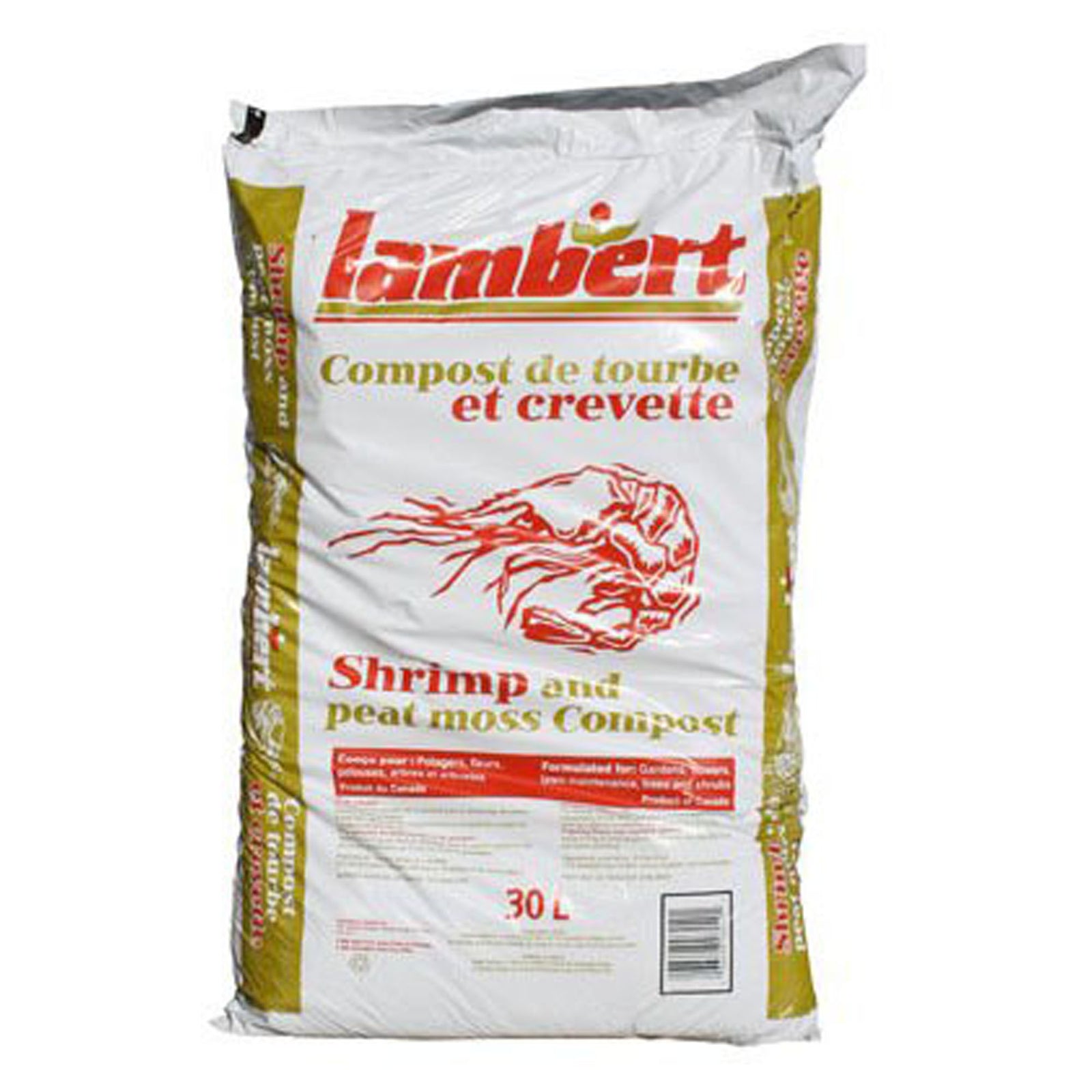 Composte de crevettes, Lambert, 30 litres