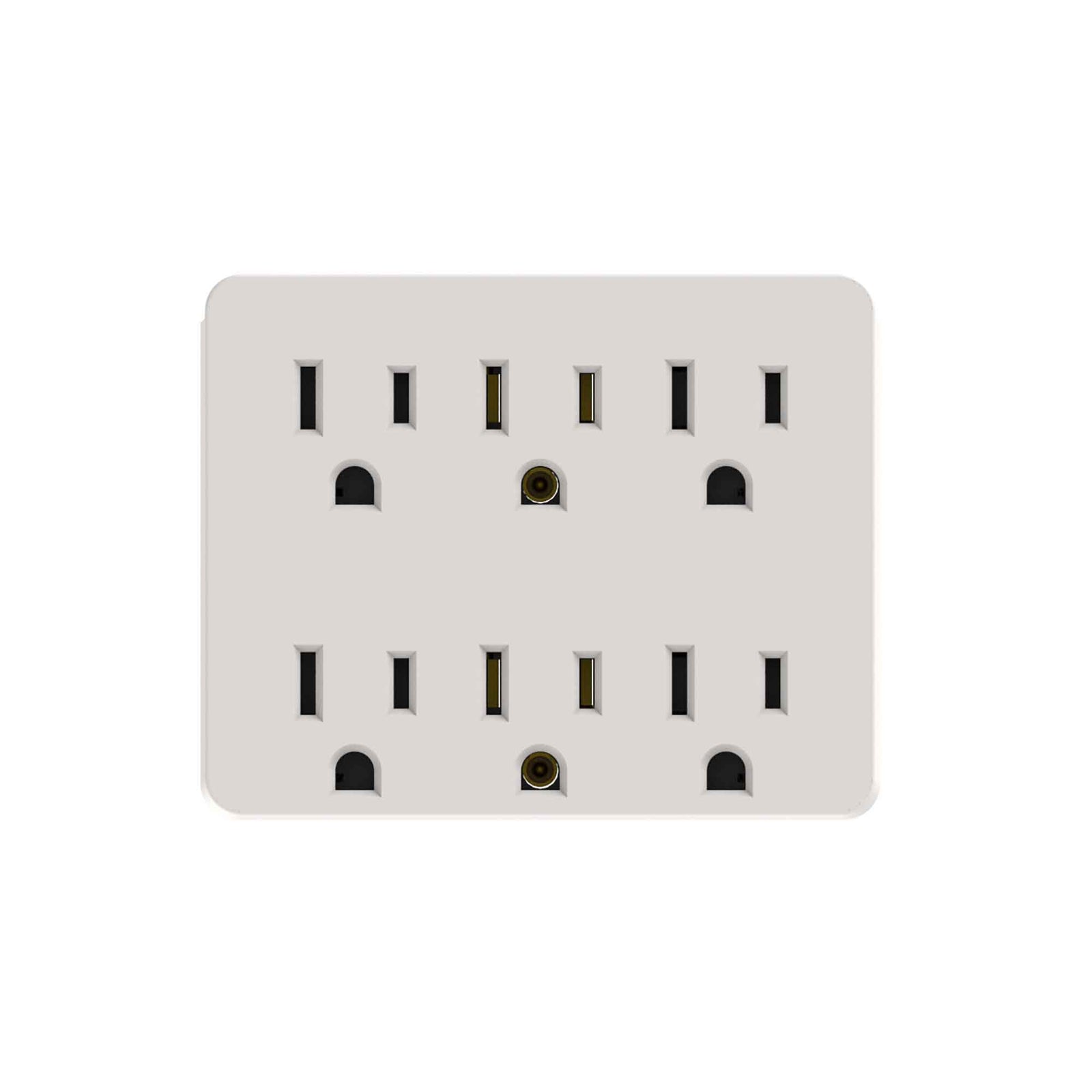 Adaptateur à 6 prises, 15A /125 Volts
