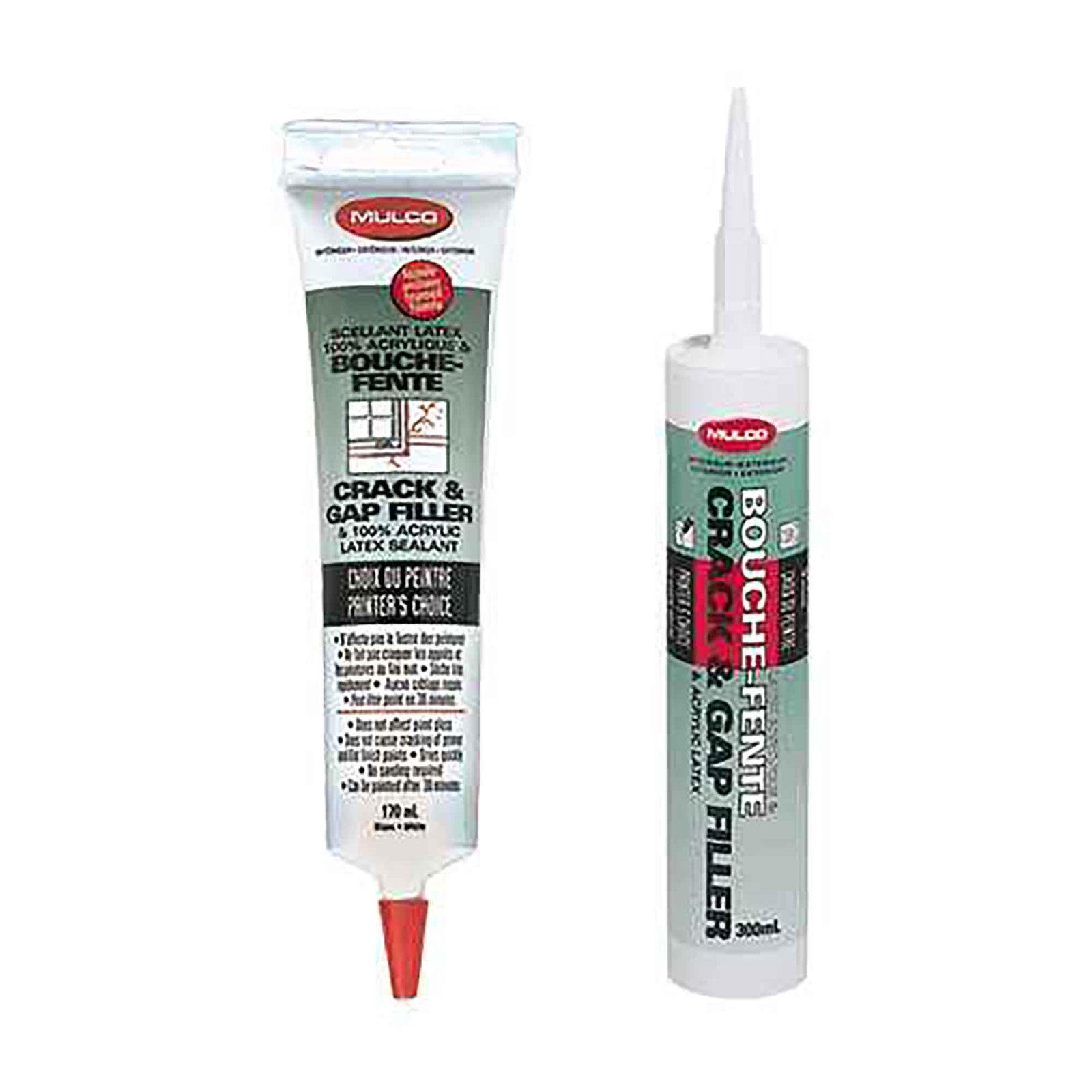 Scellant bouche fente au latex, blanc, 300 ml