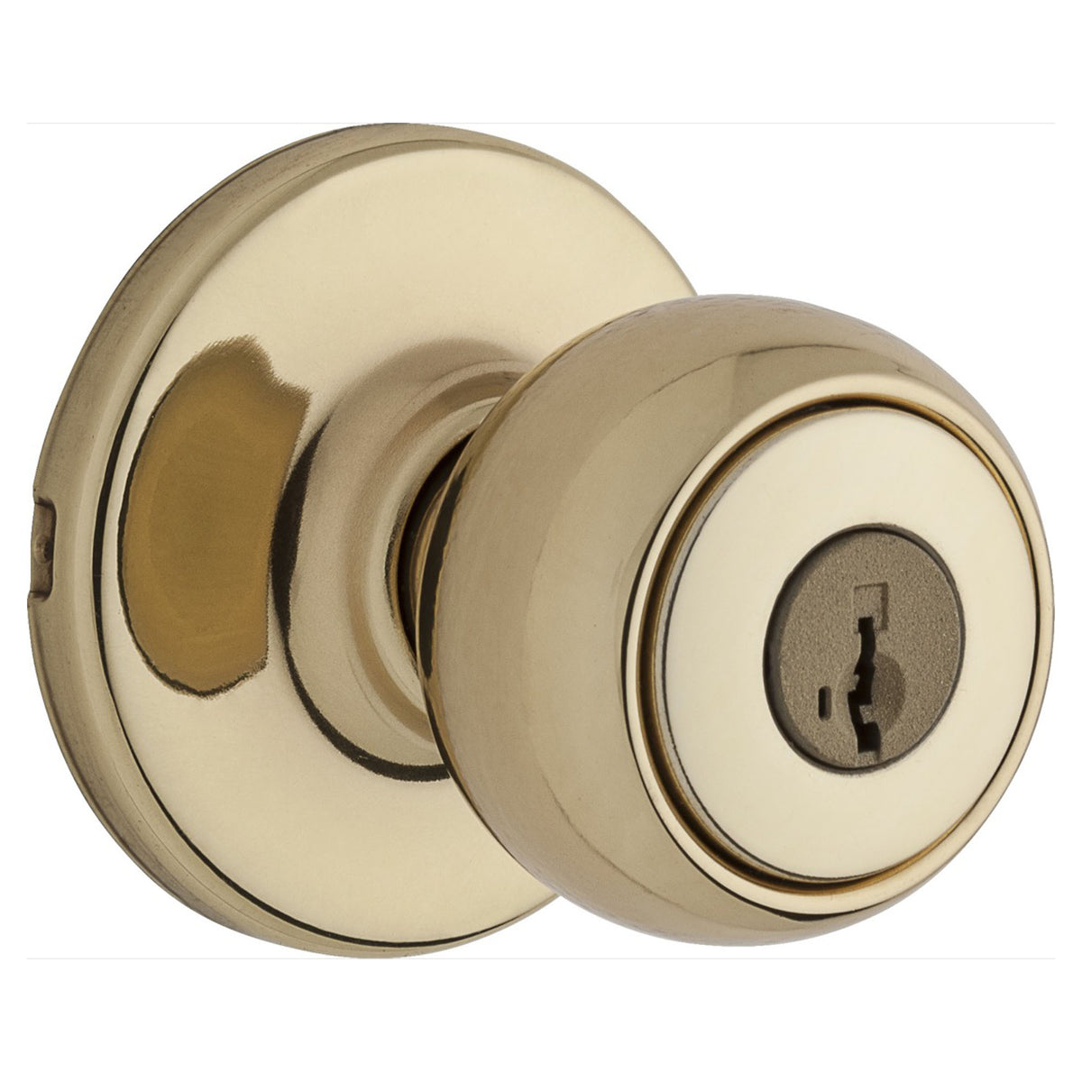 Bouton d'entrée Fairfax, laiton