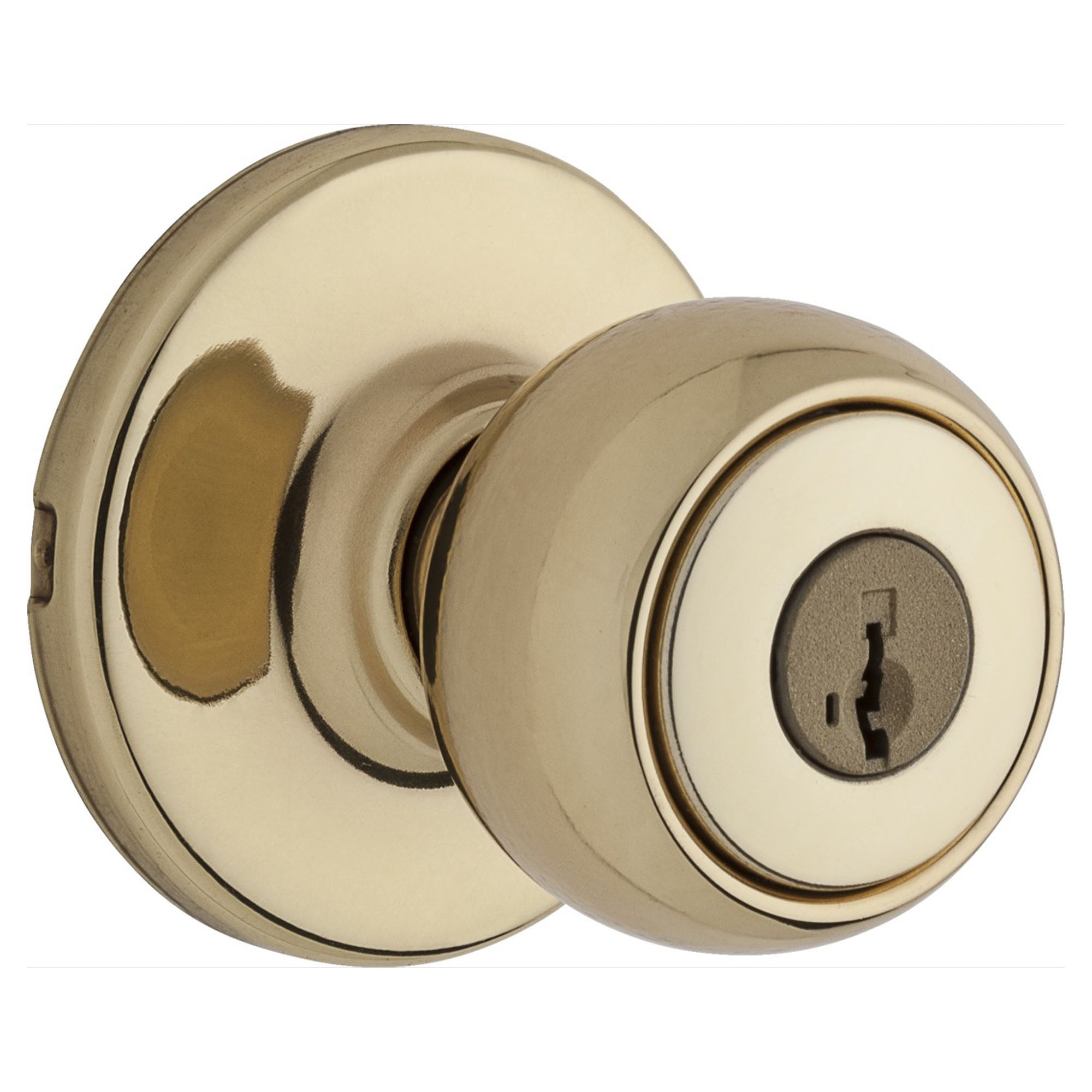 Bouton d'entrée Fairfax, laiton