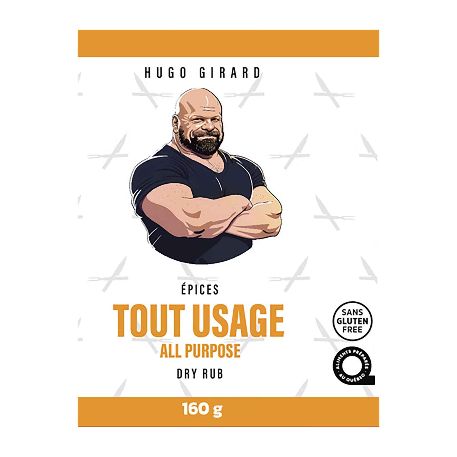 Épices Hugo Girard tout usage, 160 g