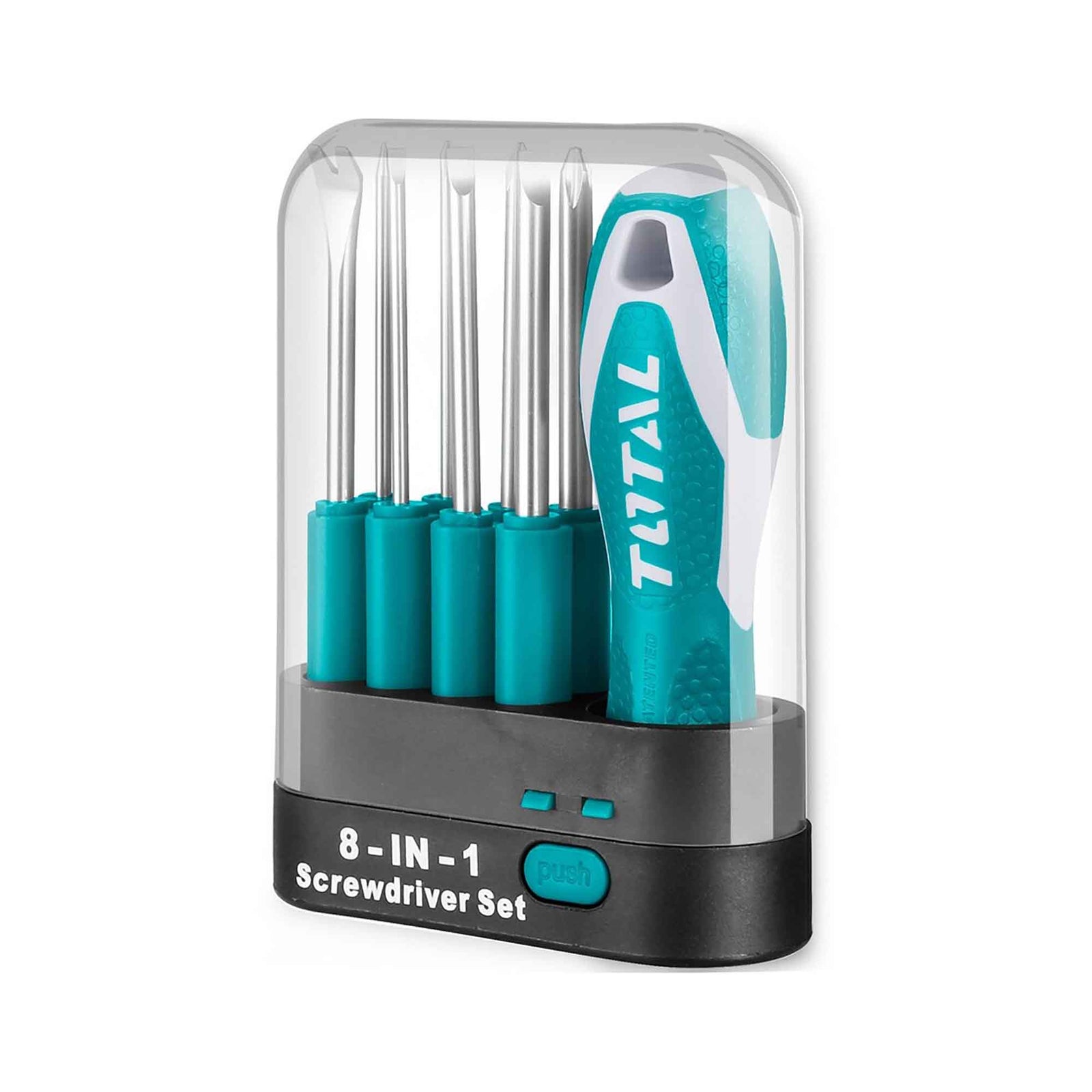 Ensemble de 9 tournevis interchangeables Total tools