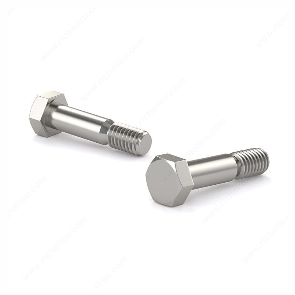 AA - Boulon en acier inoxydable, tête hexagonale, 1/4'' x 1'' (emballage de 3)