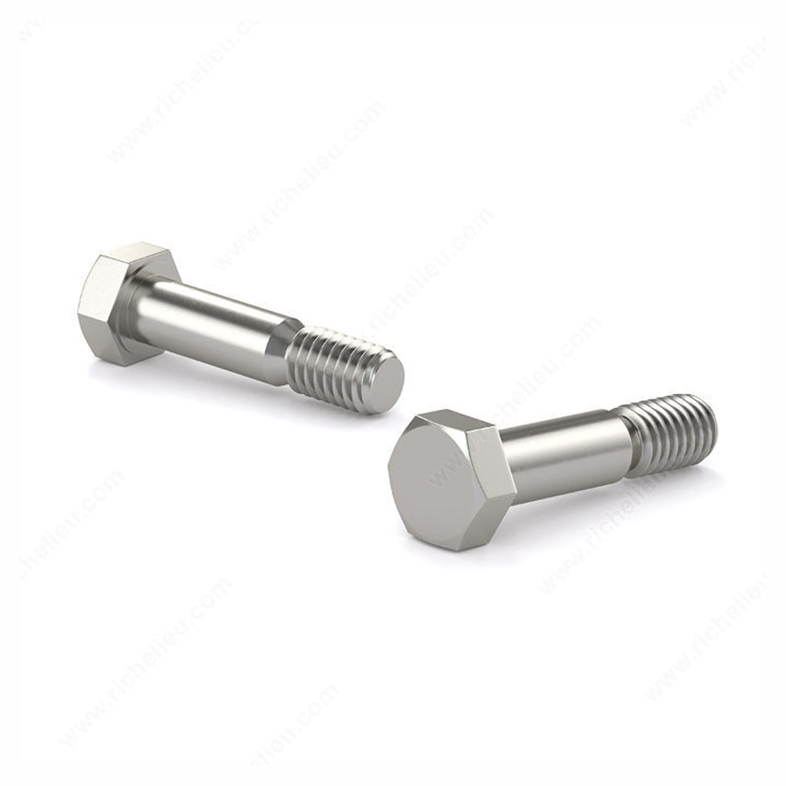 AA - Boulon en acier inoxydable, tête hexagonale, 1/4'' x 1'' (emballage de 3)