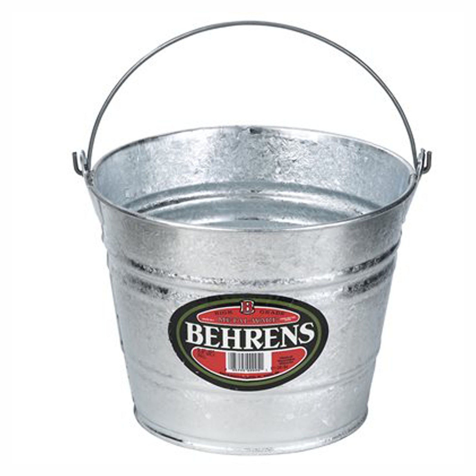Seau galvanisé, 7 litres