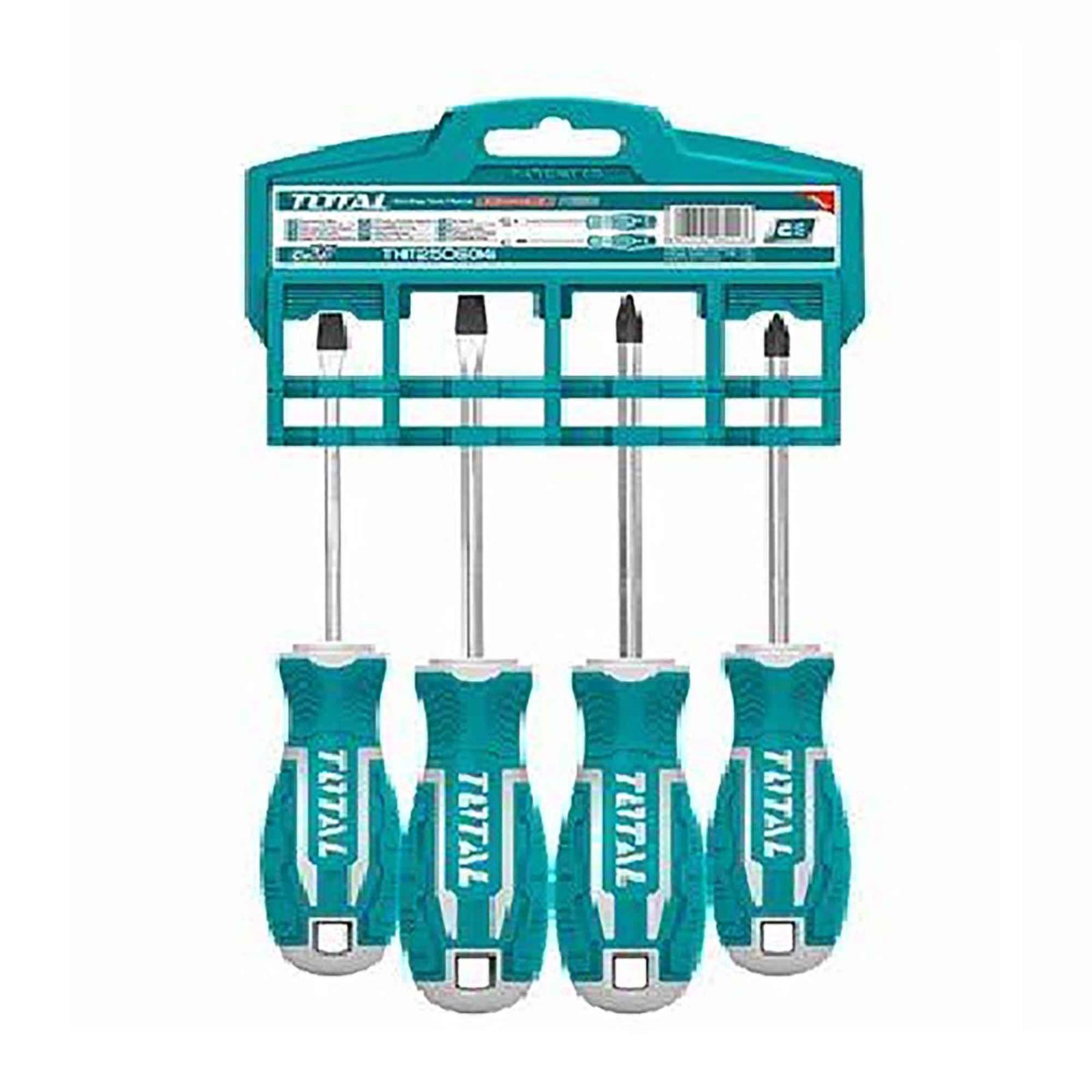 Ensemble de 4 tournevis Total Tools