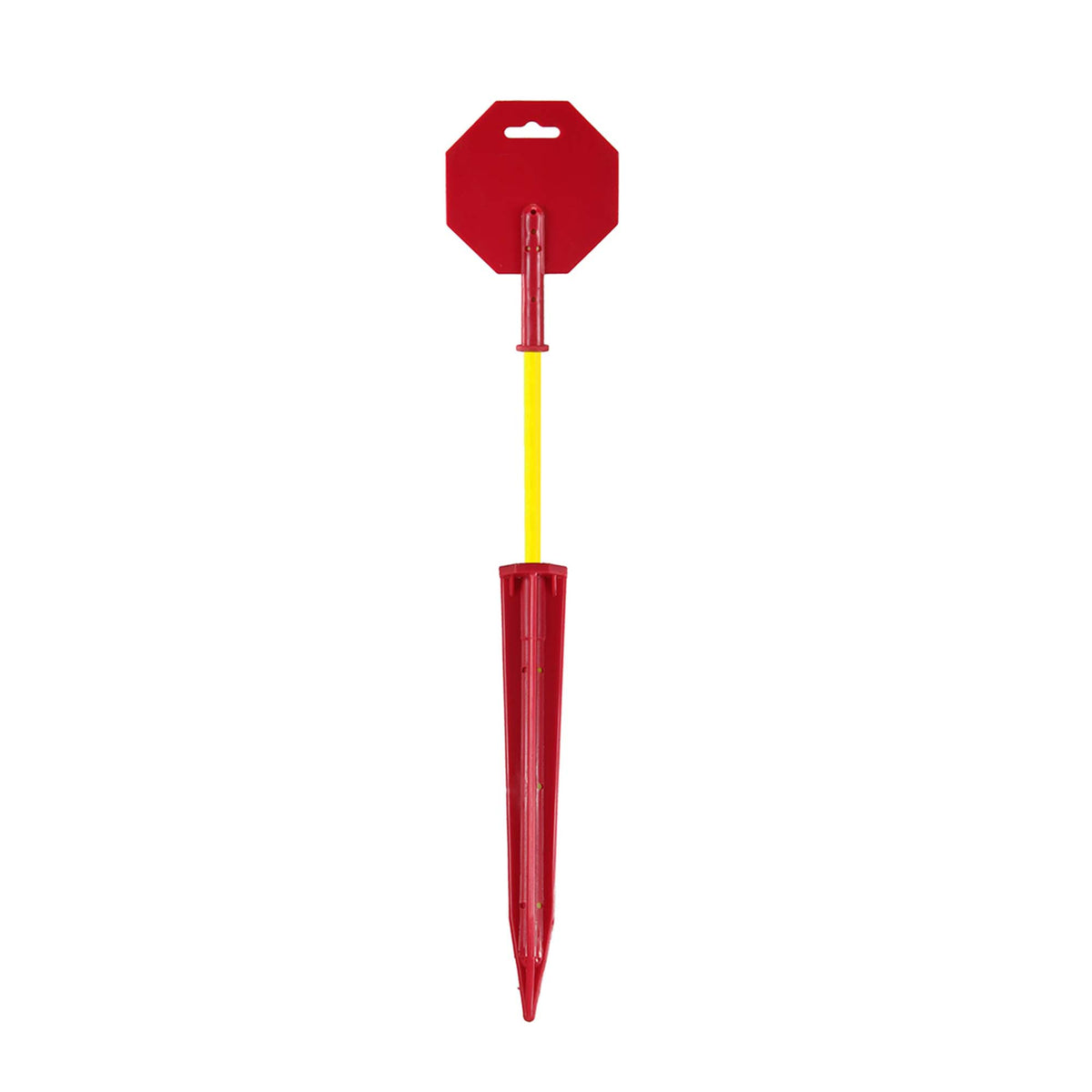Balise d&#39;entrée jaune et rouge, 1/4&quot; x 72&quot;