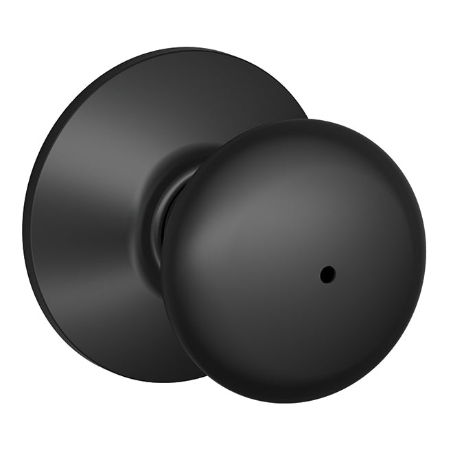 Bouton privé Plymouth, noir mat