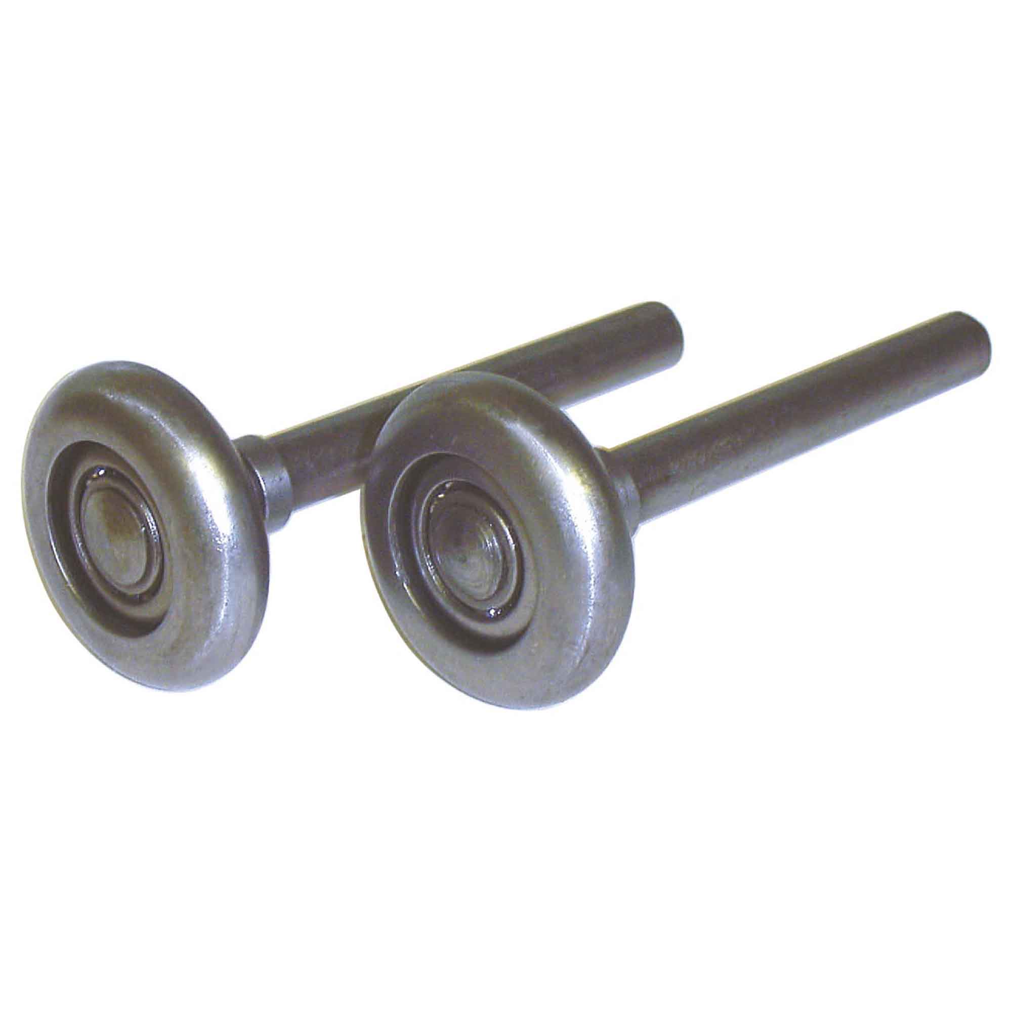 Roulettes en acier de 2" pour porte de garage, 2 unités