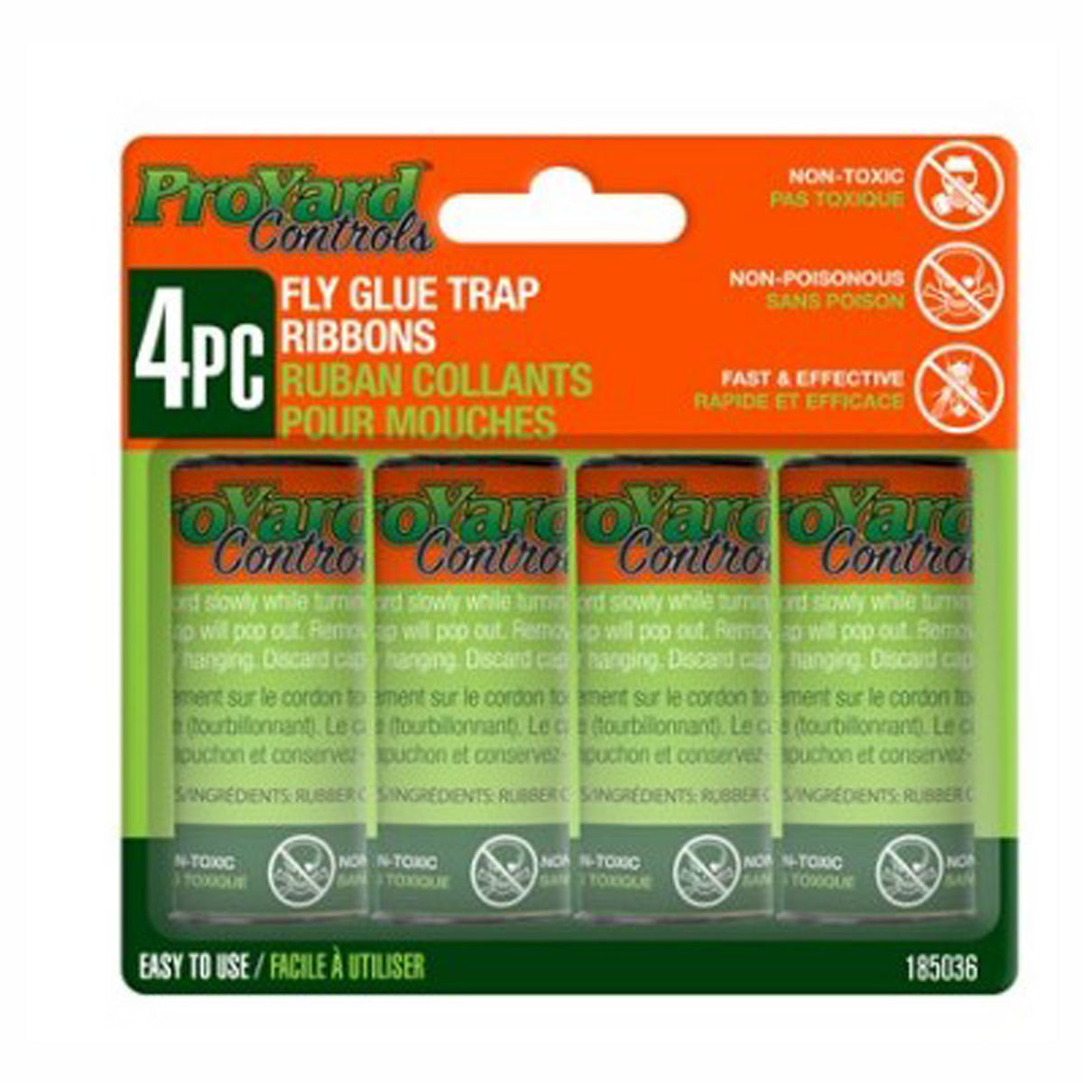 Piège à mouche en ruban collant (emballage de 4)