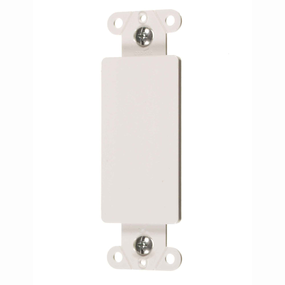 Plaque murale d’adaptateur pour les plaques murales Decora, blanc