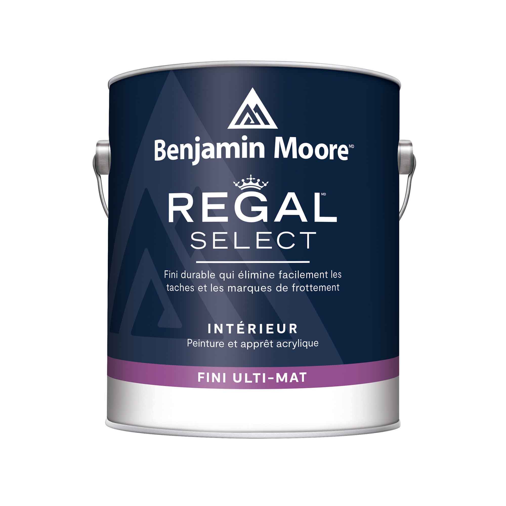 Peinture et apprêt d'intérieur Regal Select ulti-mat blanc, 3,79 L