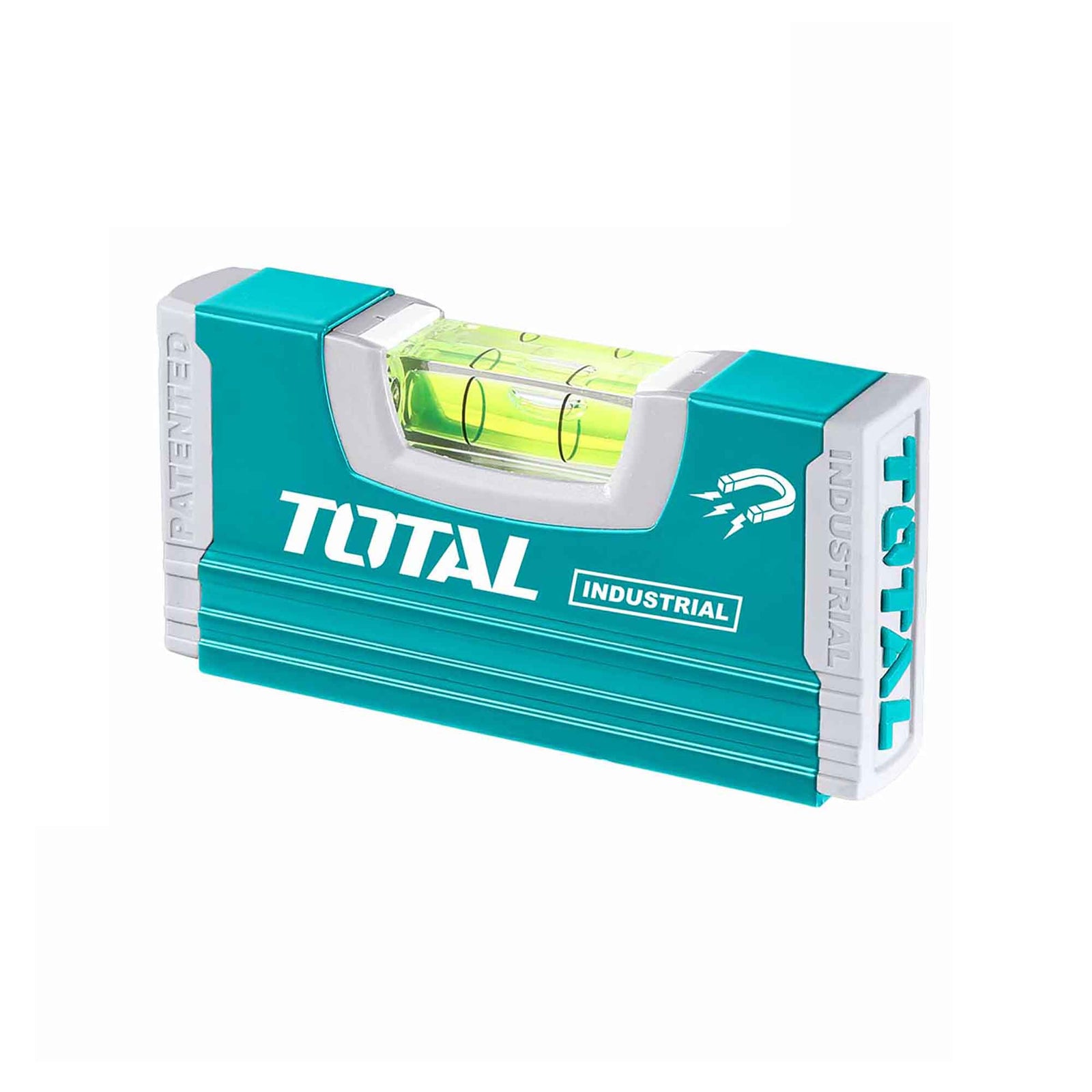 Niveau à main aimanté Total tools, 4''
