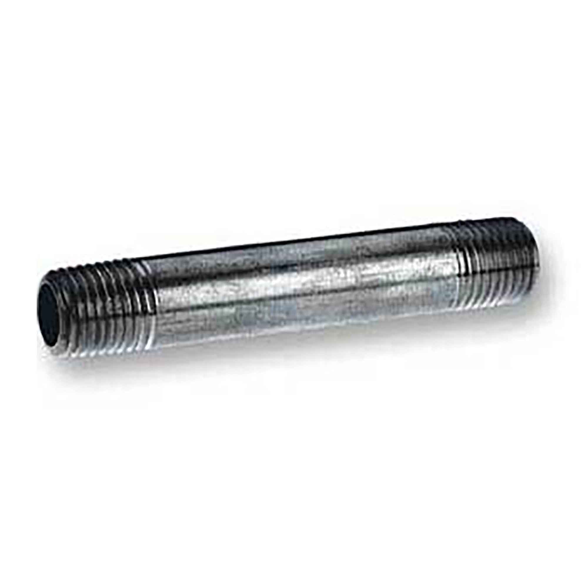 Mamelon en acier galvanisé, 3/4" x 2"