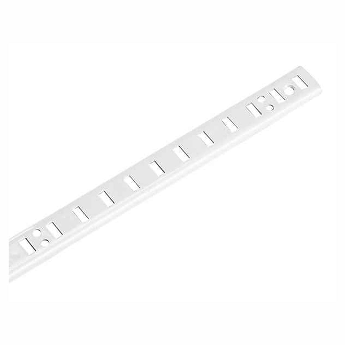 Crémaillère simple, blanche, 72''