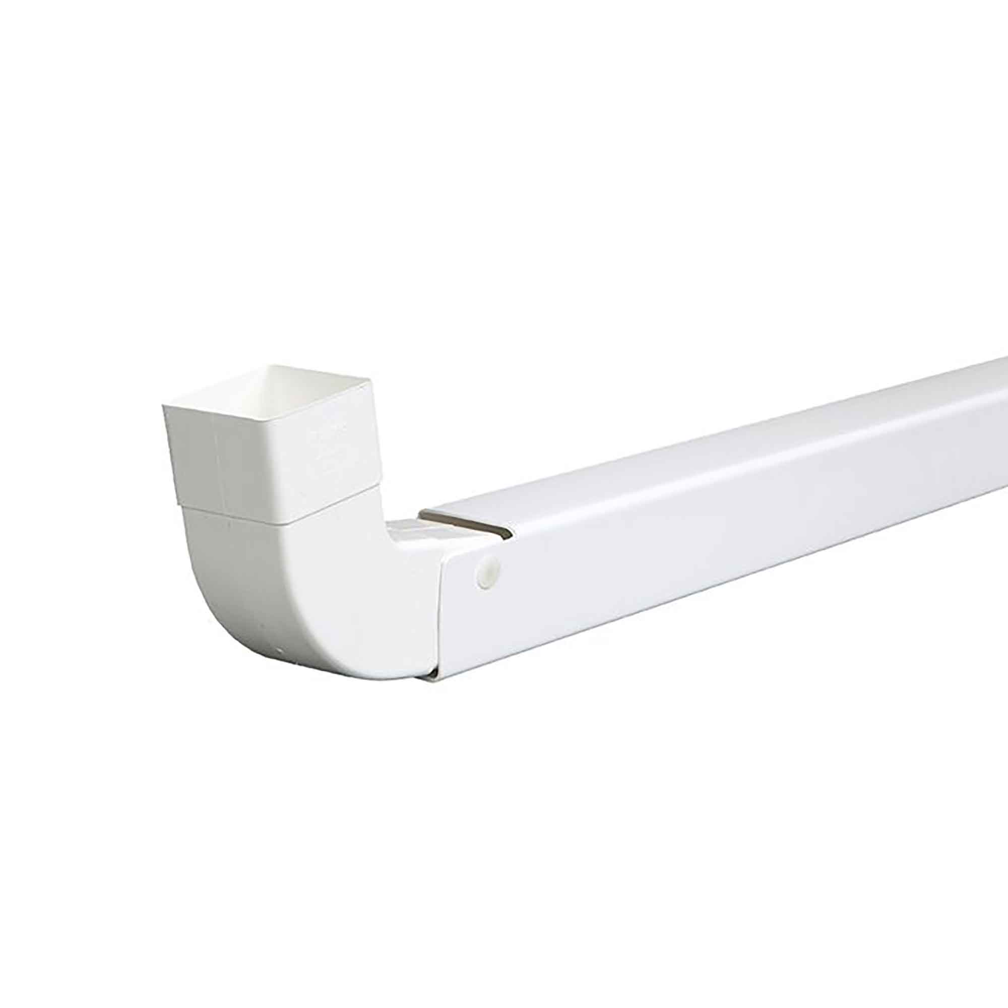 Déflecteur carré réglable K-Snap, 2-1/2'', blanc