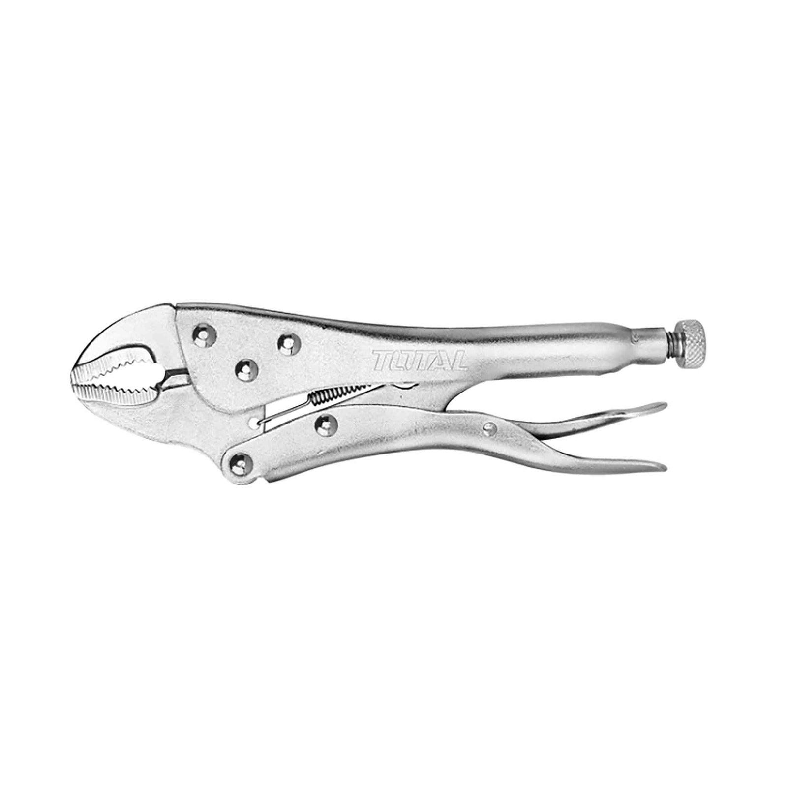 Pince-étau à mâchoire courbée, 10''