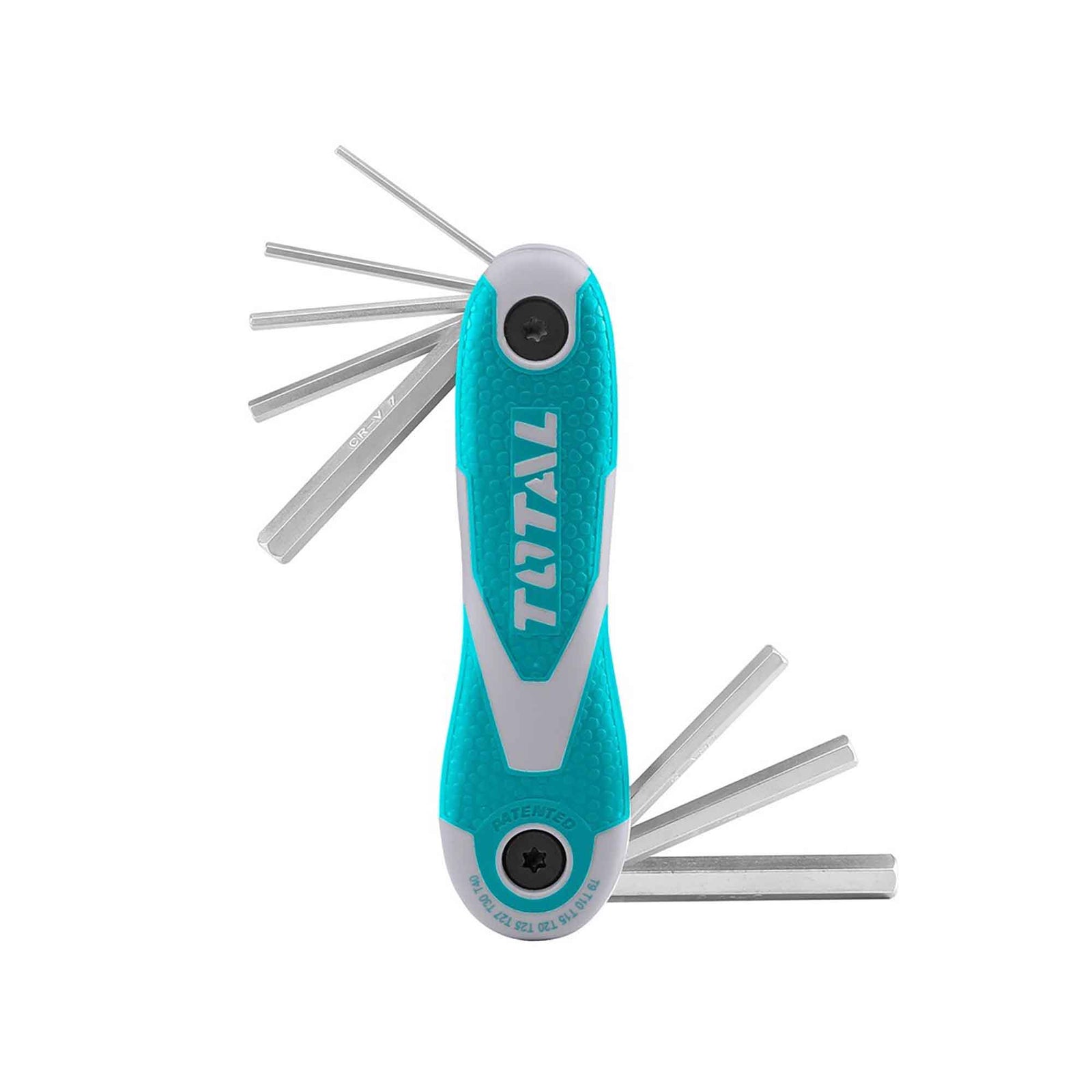 Ensemble de 8 clés hexagonales de poche