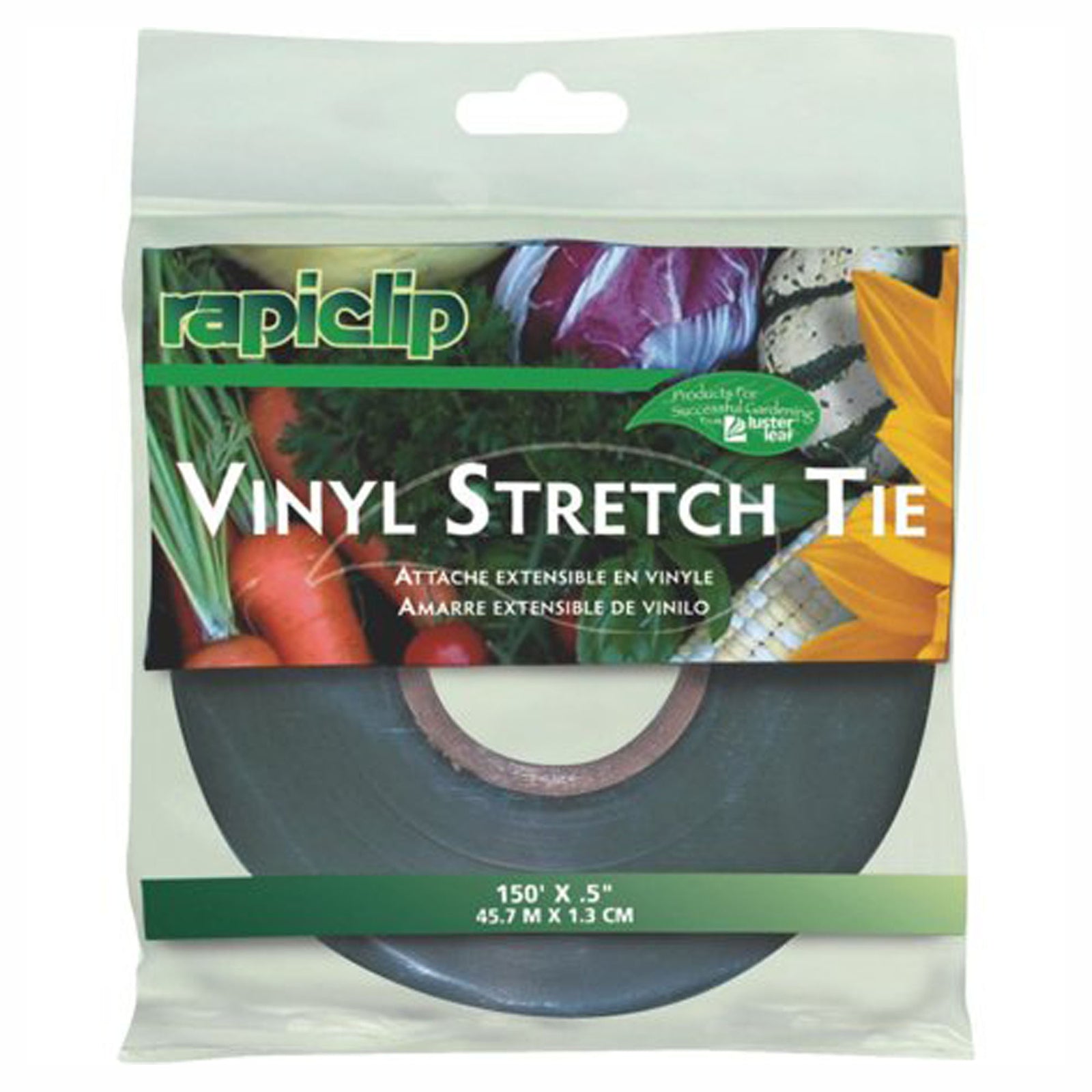 Attache en vinyle extensible, 1/2'' x 150'