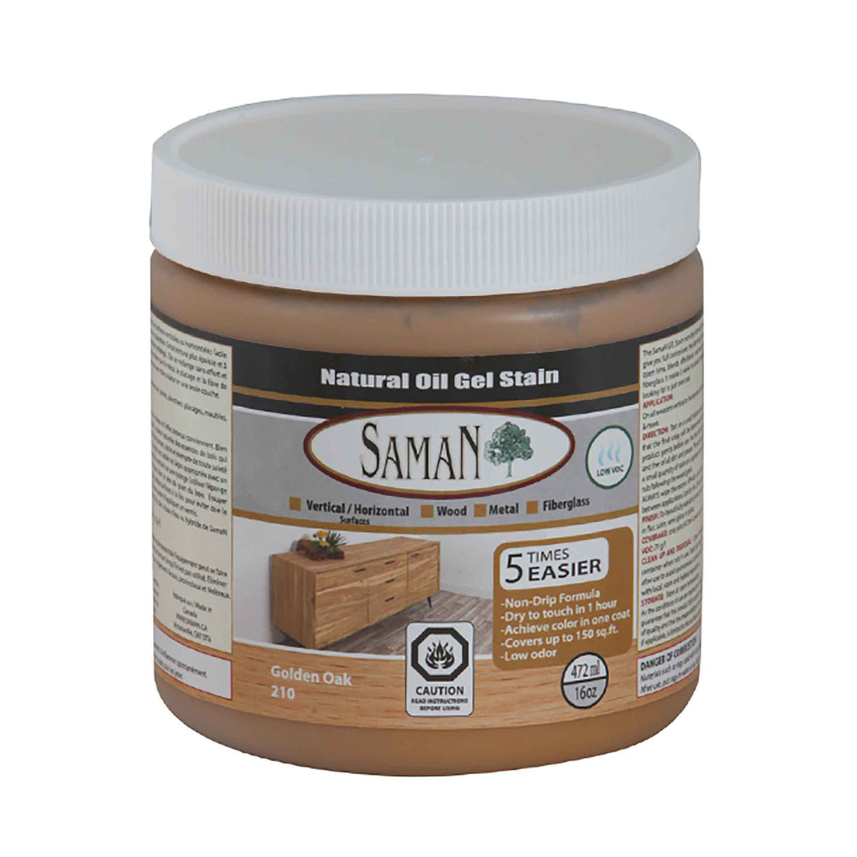 Teinture Gel, acajou noir , 472 ml