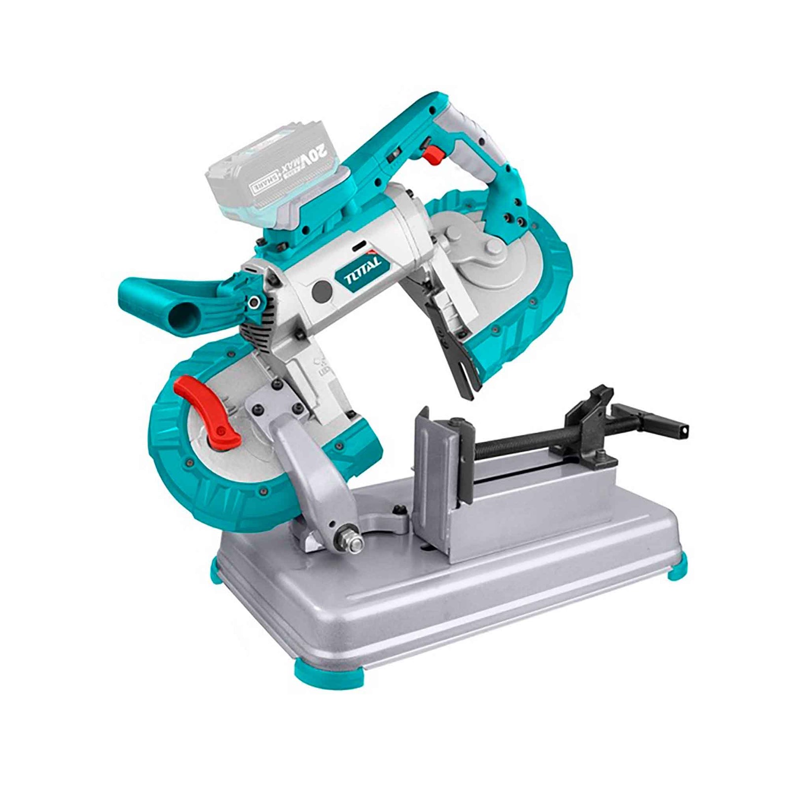 Scie à ruban pour l'acier, sans balais, 20 Volts