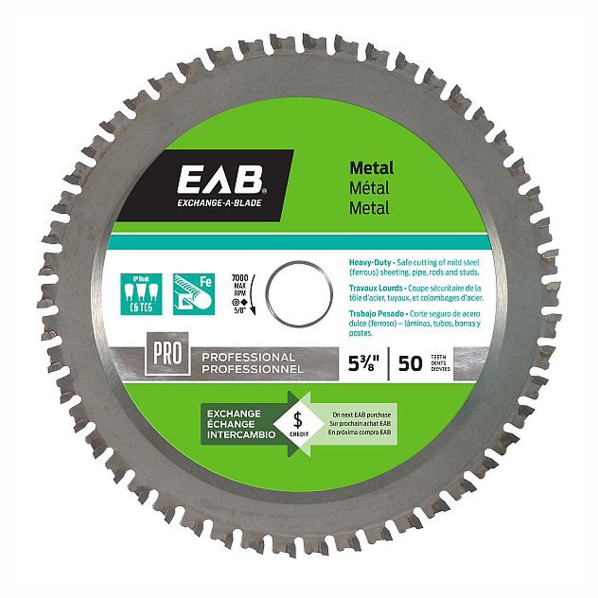 Lame de scie à métal professionnelle, 5-3/8'' x 50 dents