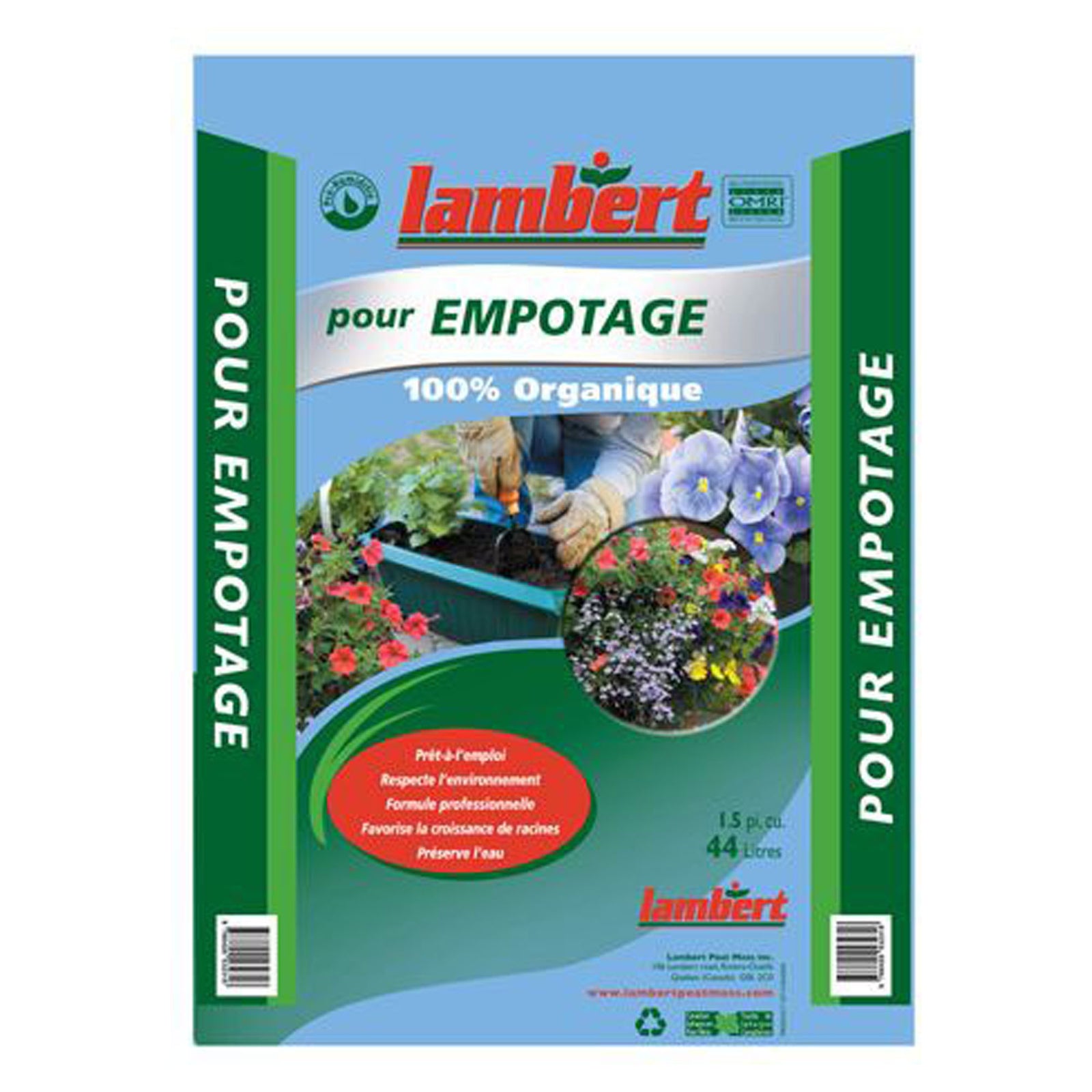 Terreau d'empotage, Multi usage, 44 litres