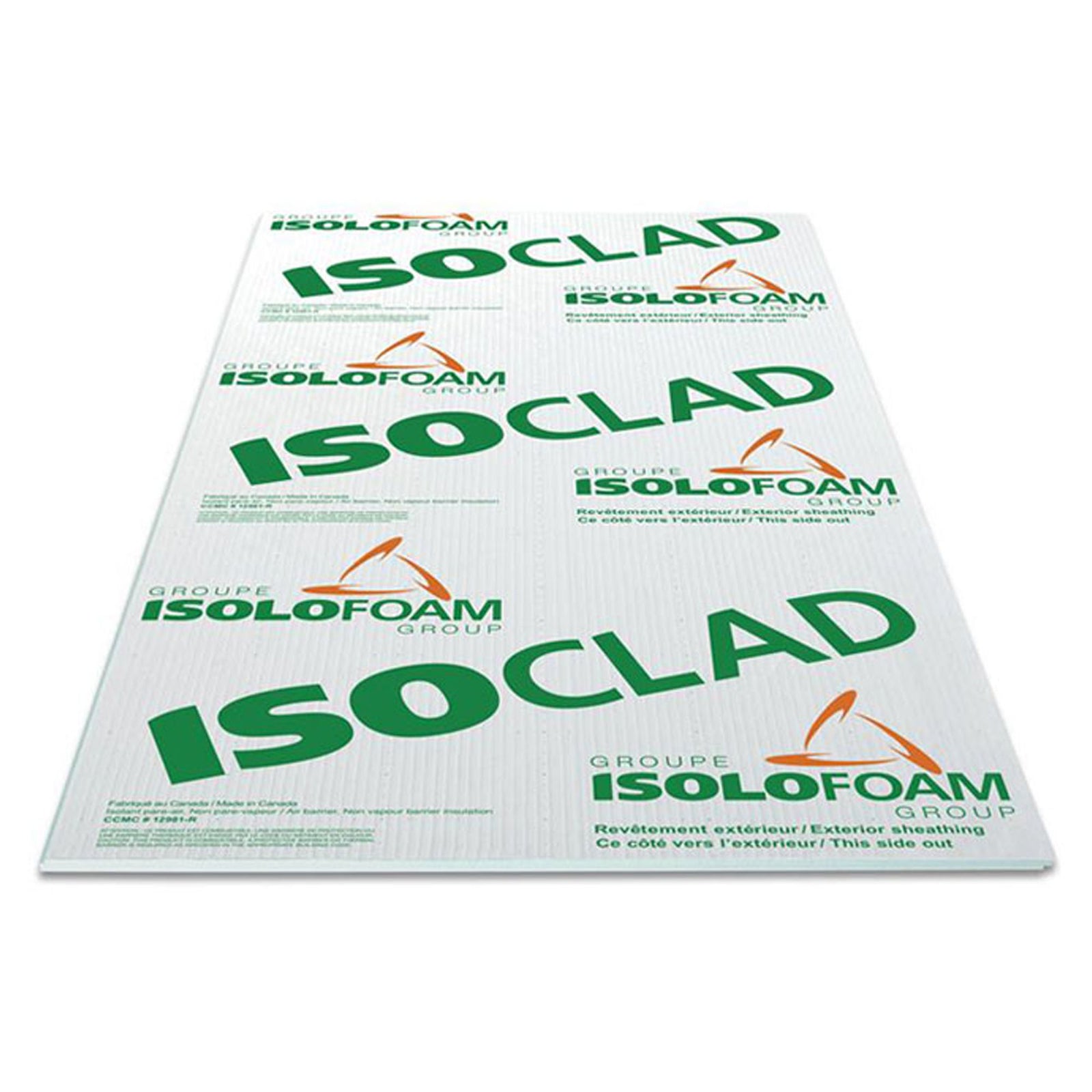 Panneau Isolant, Sr Air, R-8, 2'' x 4' x 9'