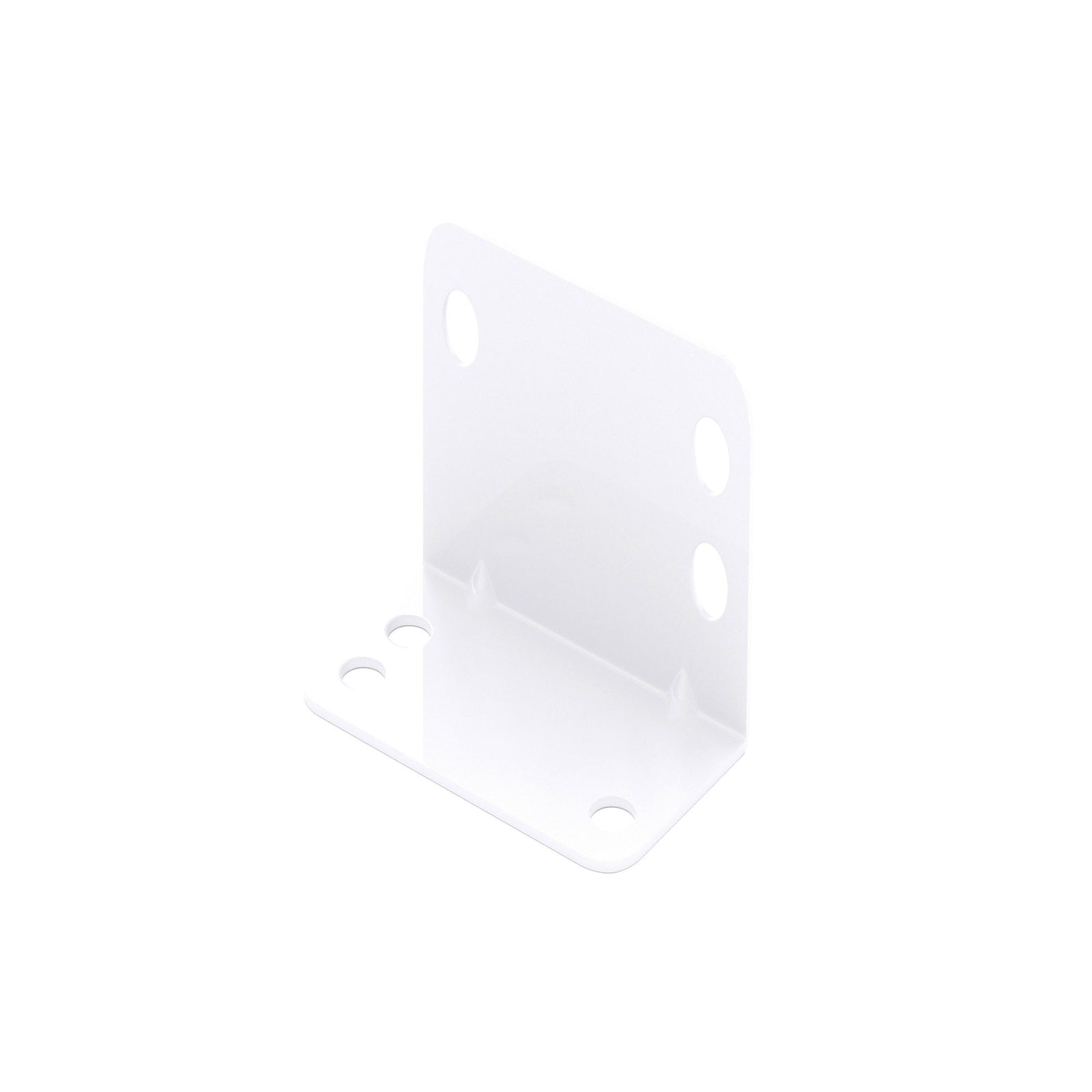 Équerre de coin large et blanche, 1'' x 1''